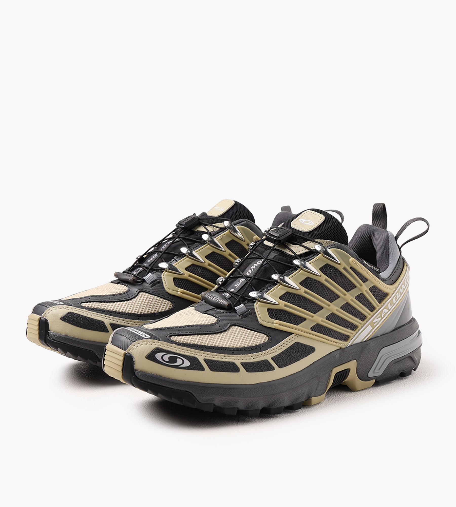 Salomon ACS PRO GORE-TEX Gray Green Asphalt Monument