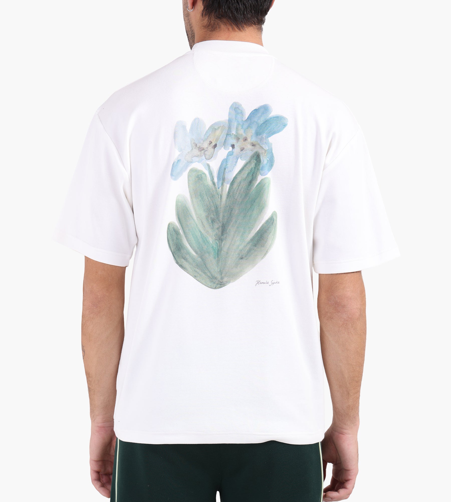 Pinkorange Primrose T-shirt Off-white