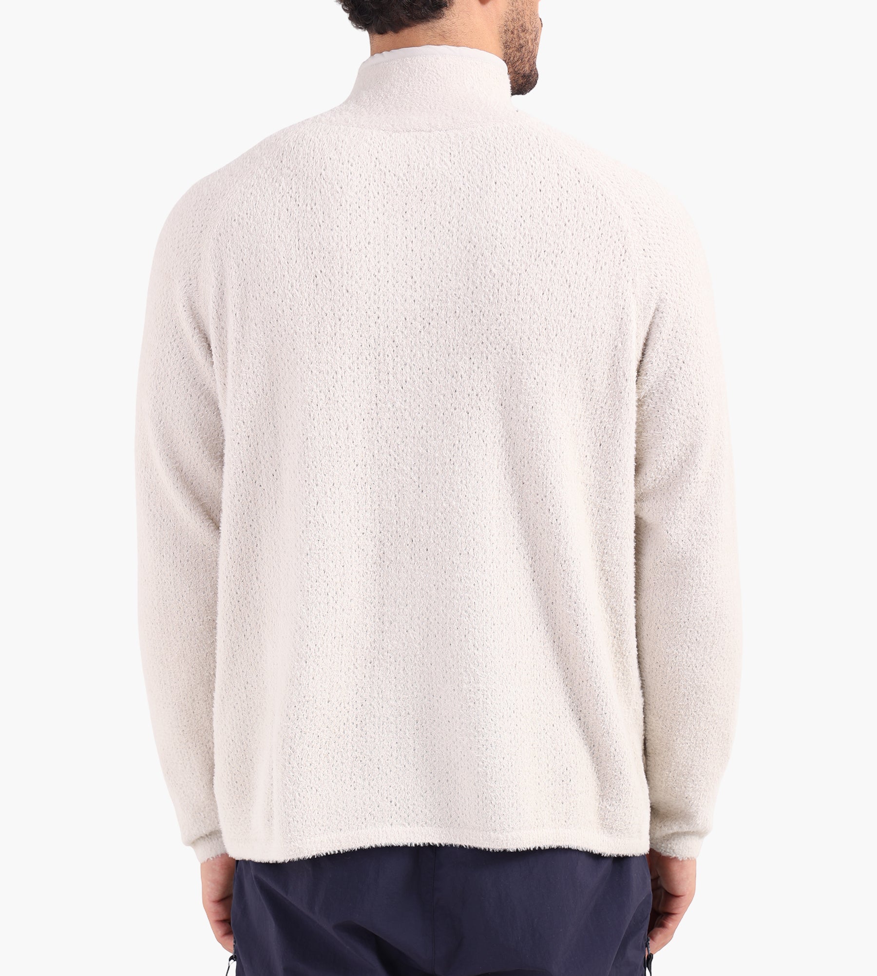 Houdini M's Lykan Half Zip Foggy Mountain