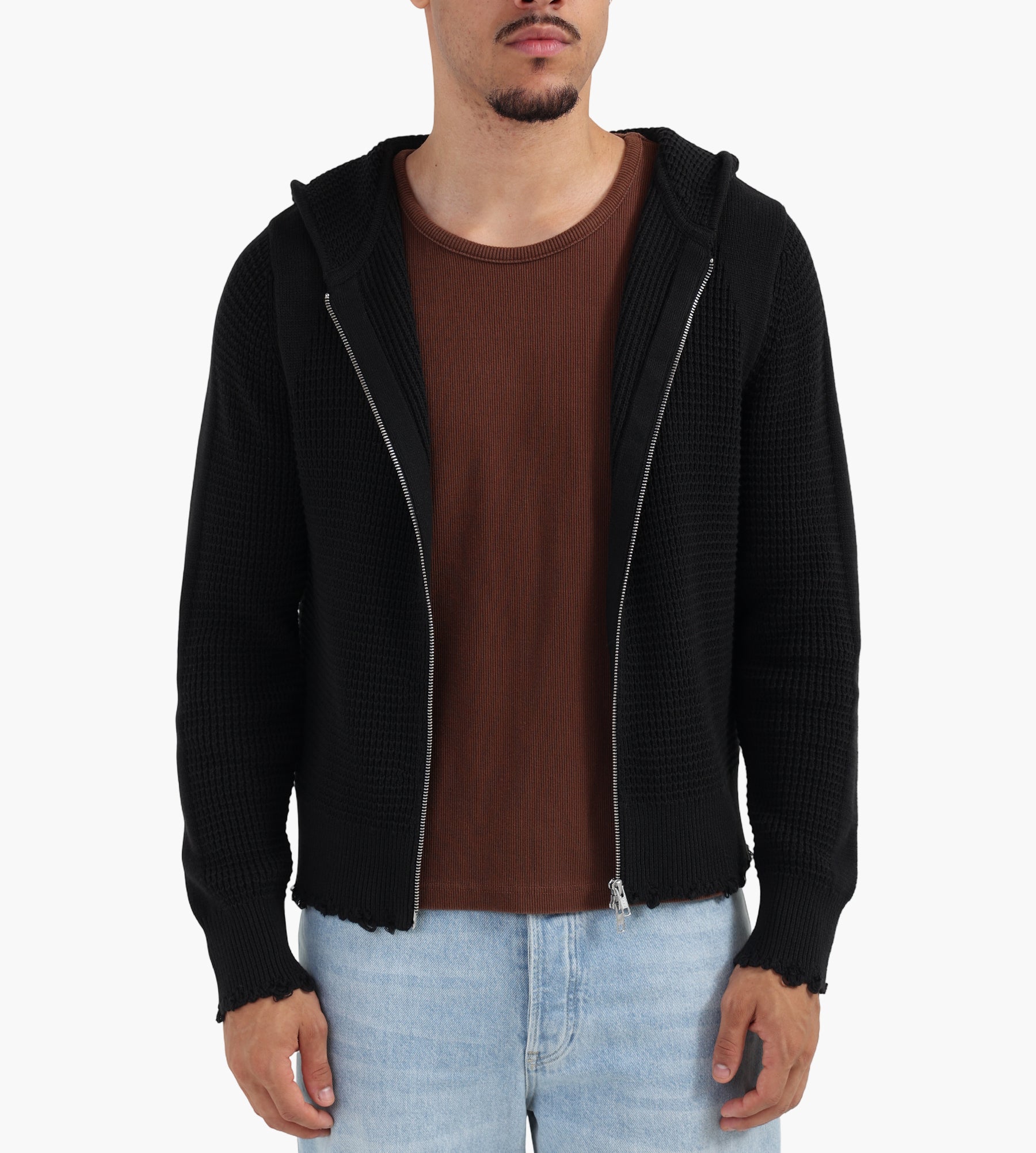 Won Hundred Glasgow Knit Hood M Black