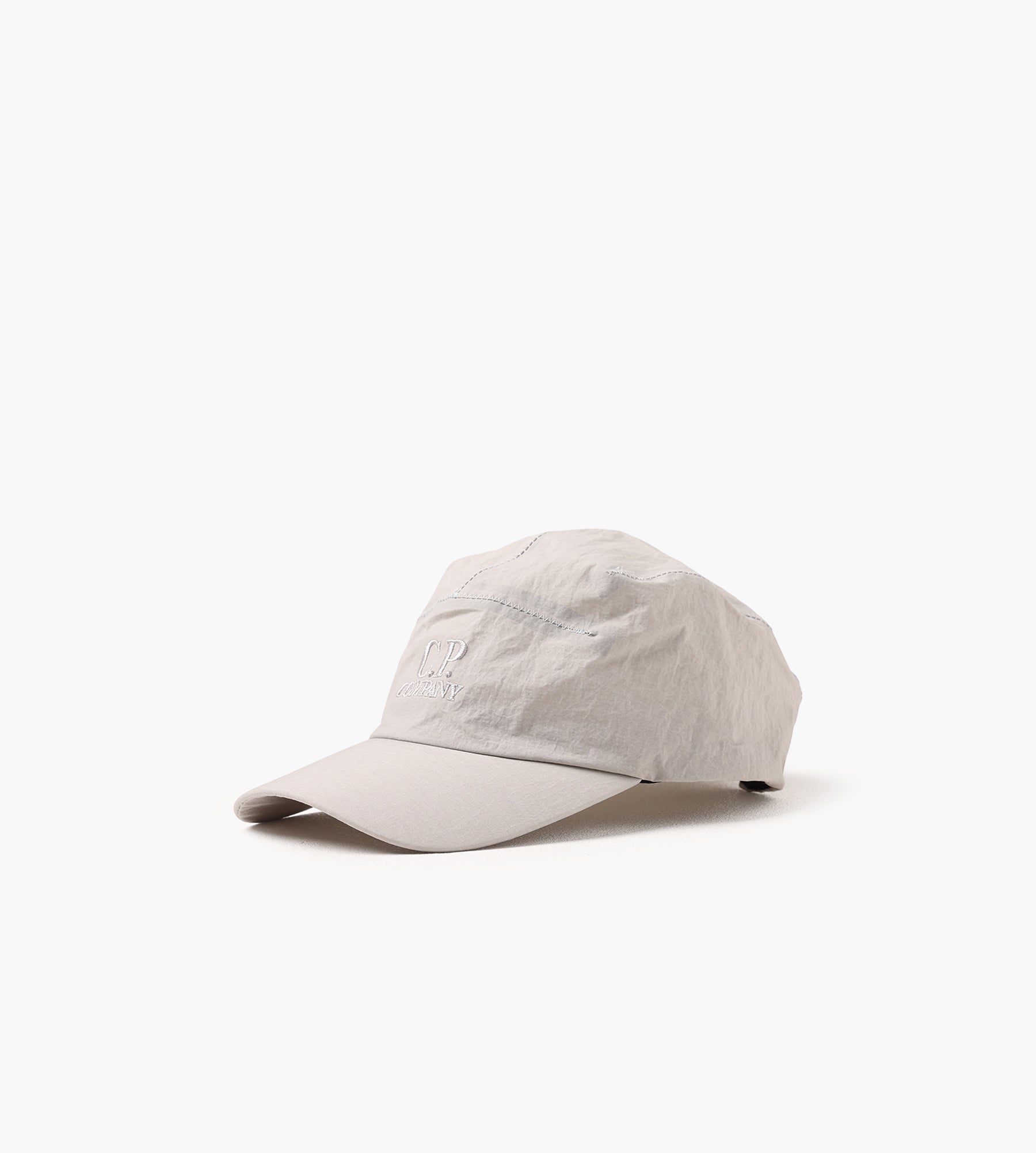 C.P. Company Plain Paper Touch Baseball Cap London Fog