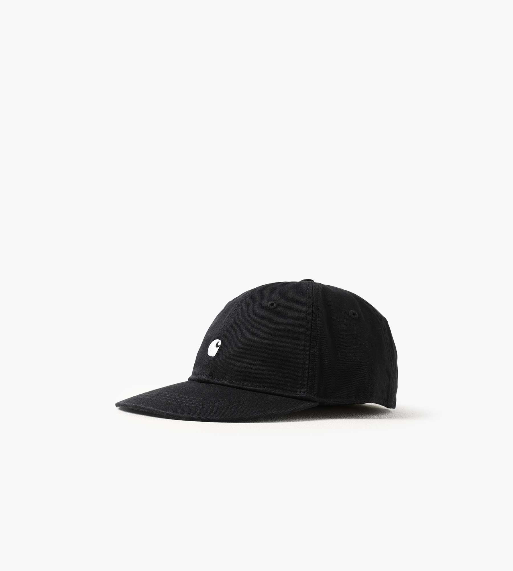Carhartt WIP S26 Madison Logo Cap Black White