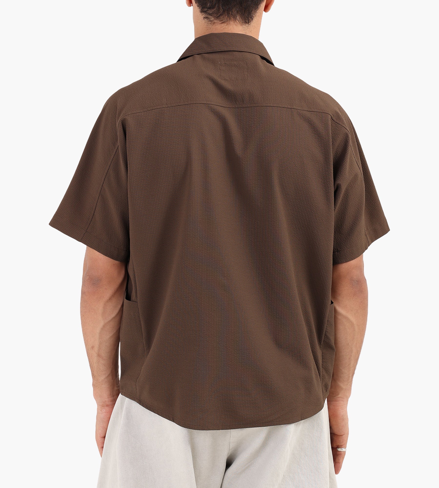 Snow Peak Airo Short Sleeve Shirt Brown