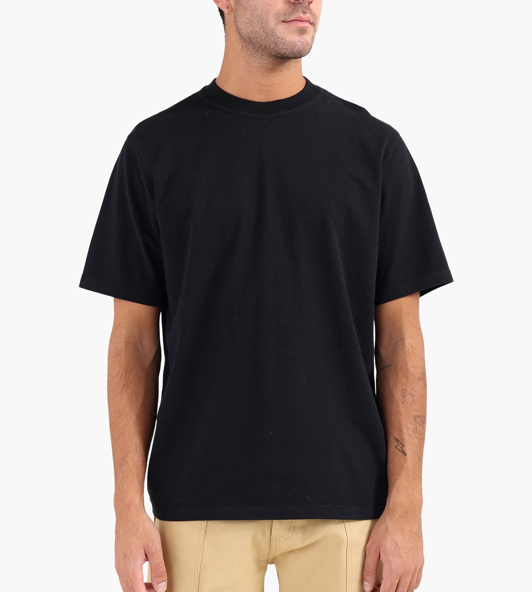 Arte Antwerp Blocks Print T-shirt Black