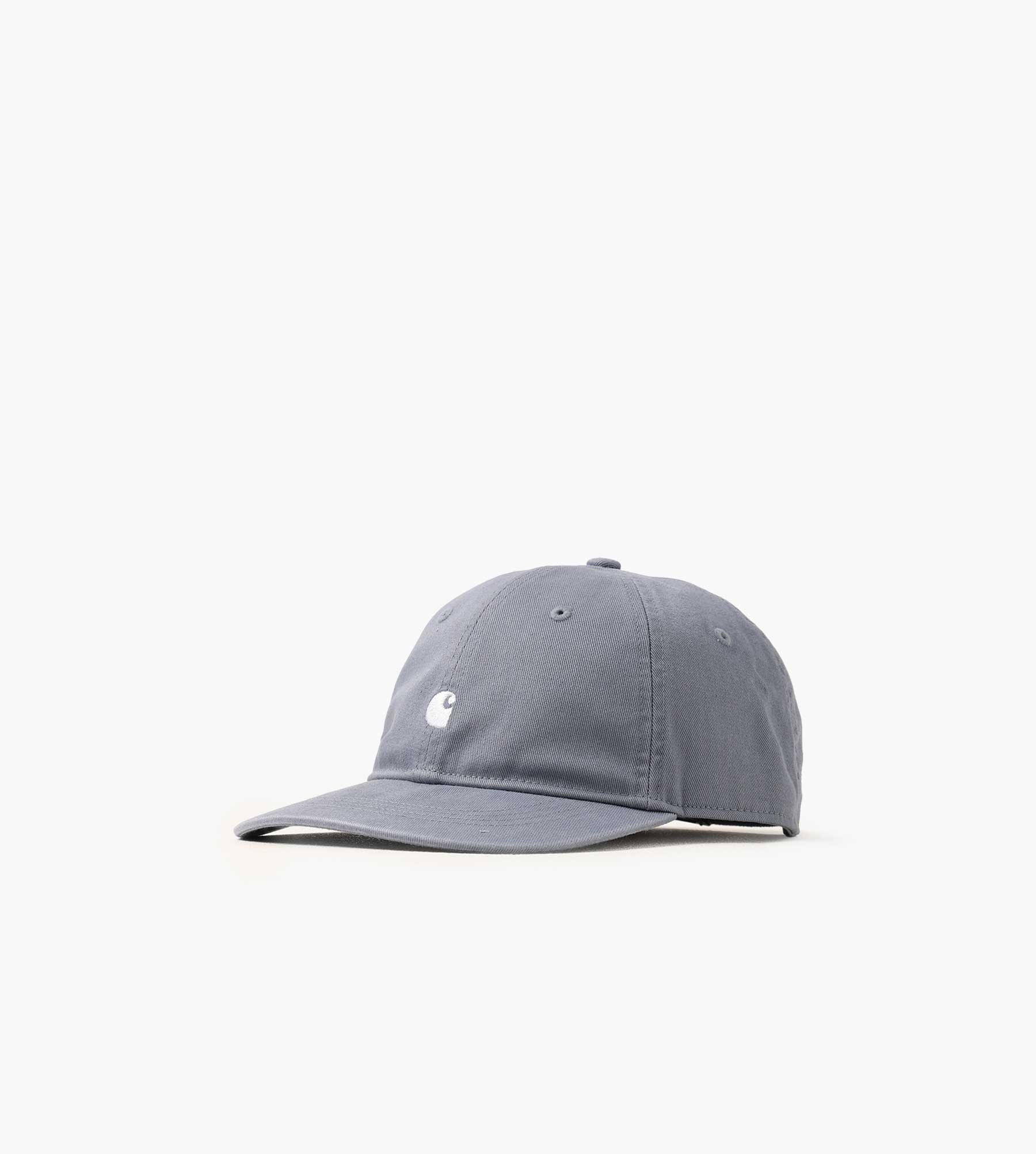 Carhartt WIP Madison Logo Cap Shady Blue White