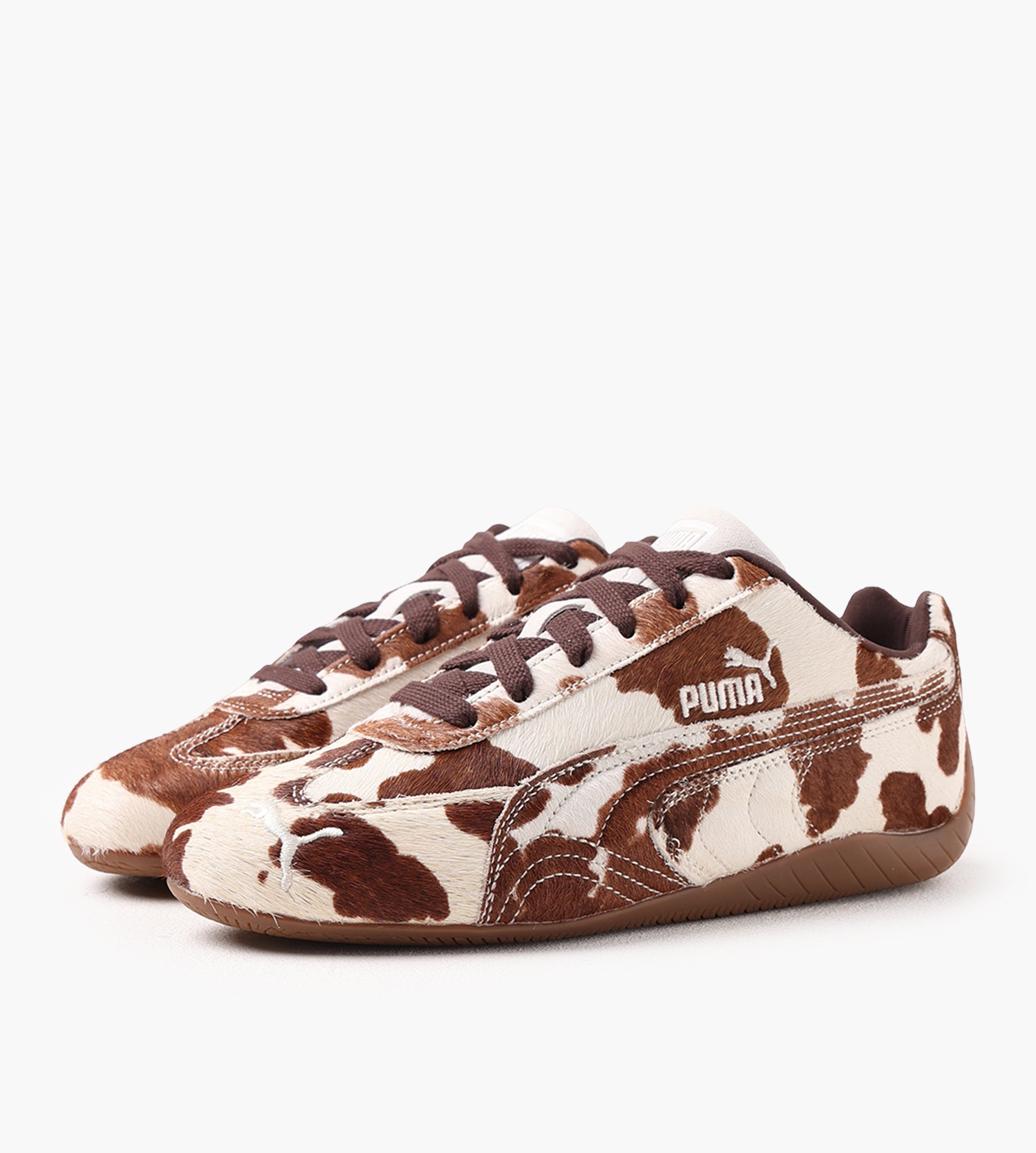 Puma Speedcat Cow Wns Chocolate Brown Gum