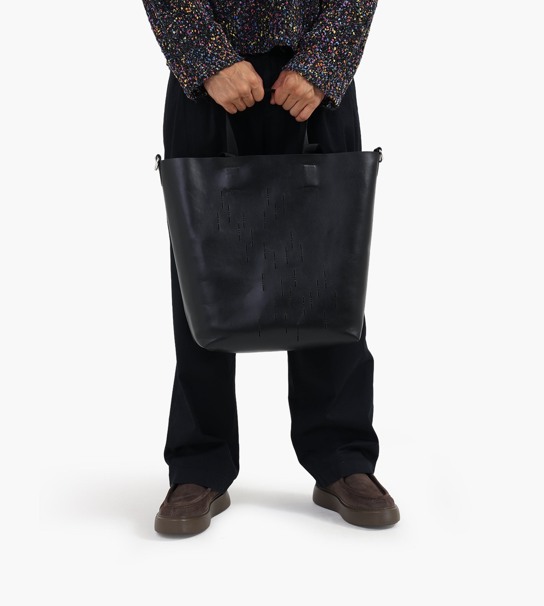 J.L-A.L Topor Tote Shungite Black