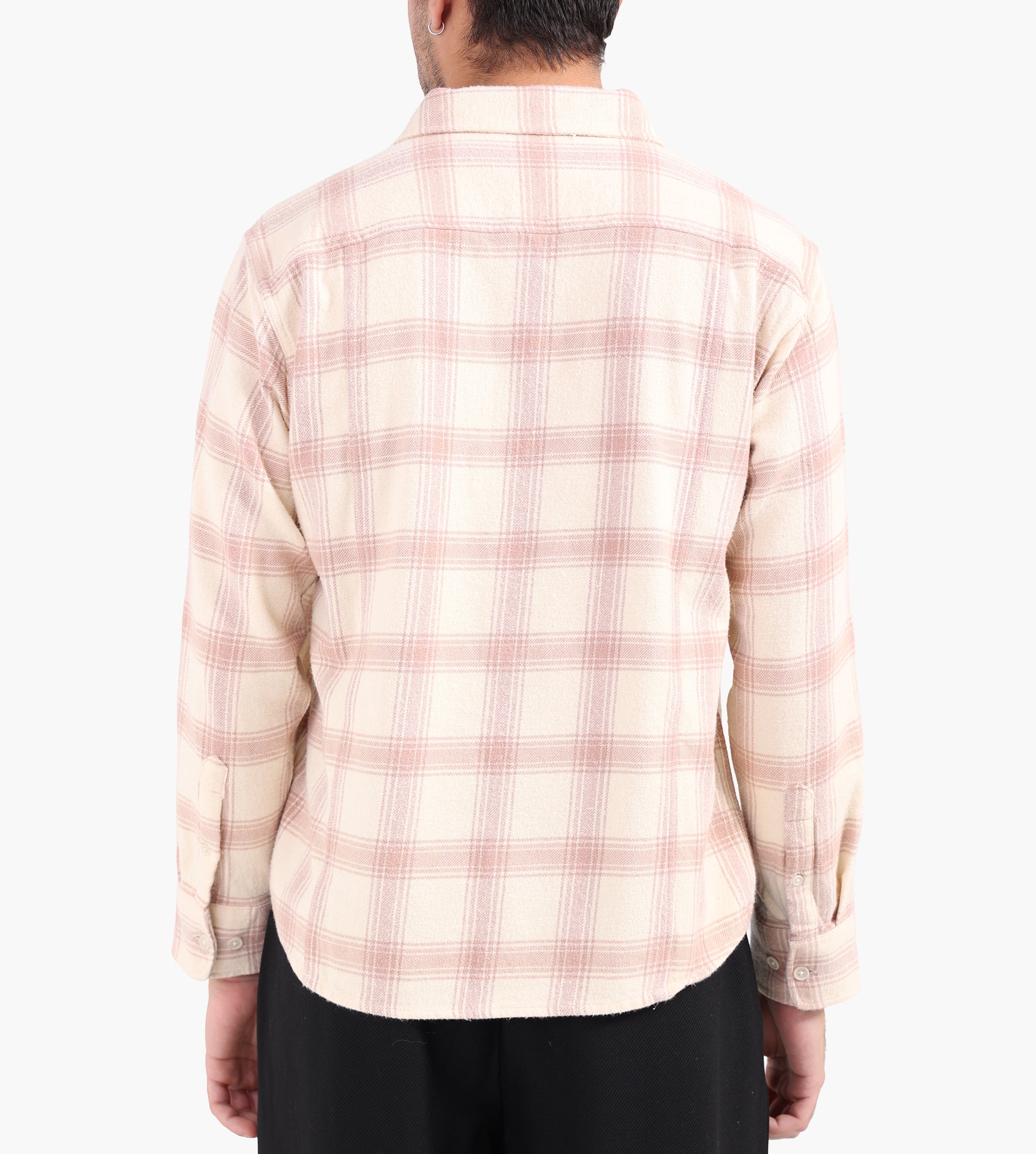 Corridor Appalachian Plaid Long Sleeve Shirt Natural