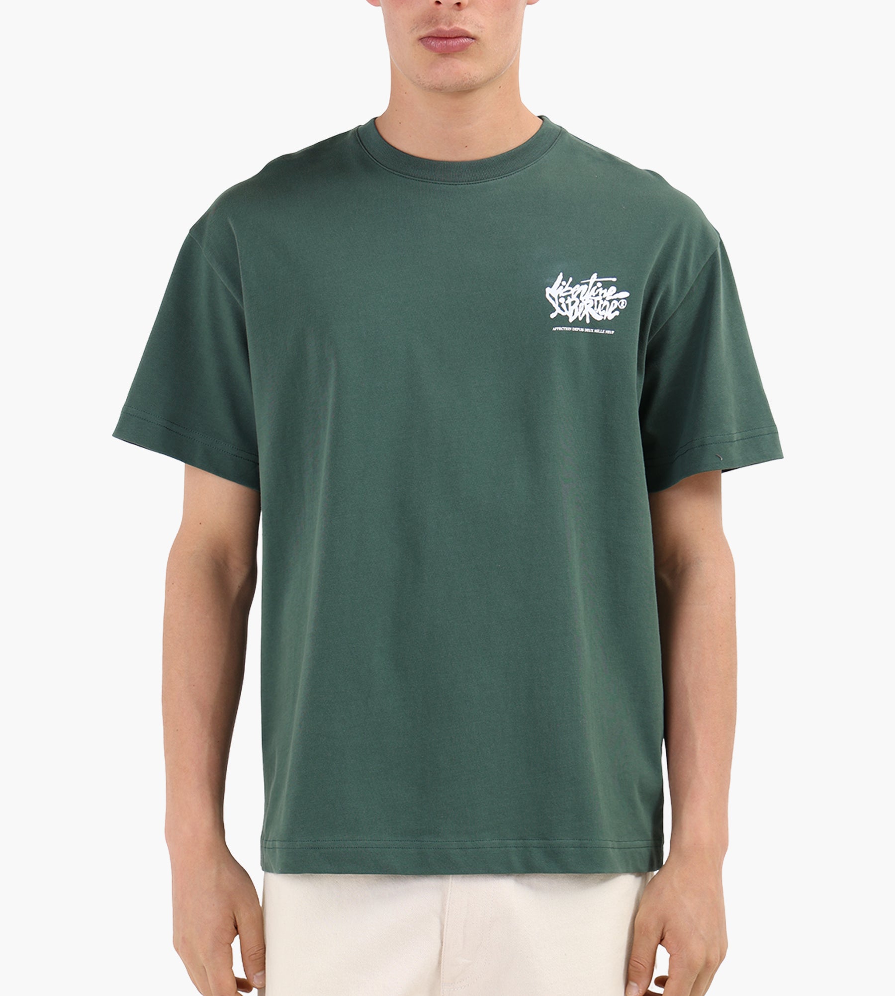 Libertine-Libertine Broke Era Logo 3697 Tee Garden Topiary