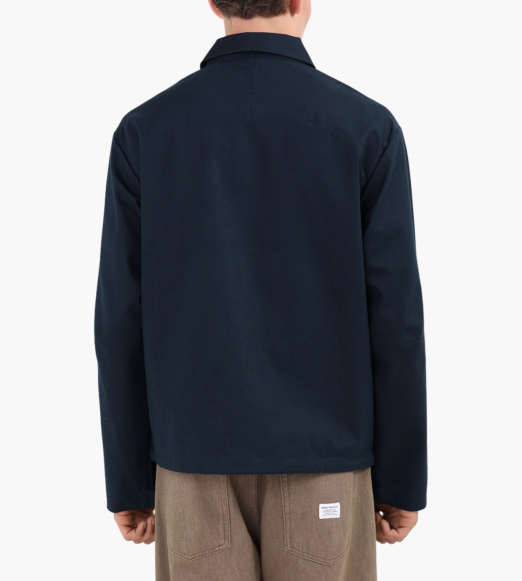 Hiking Patrol Waypoint Linen Cotton Mixed WP Jacket Dark Navy