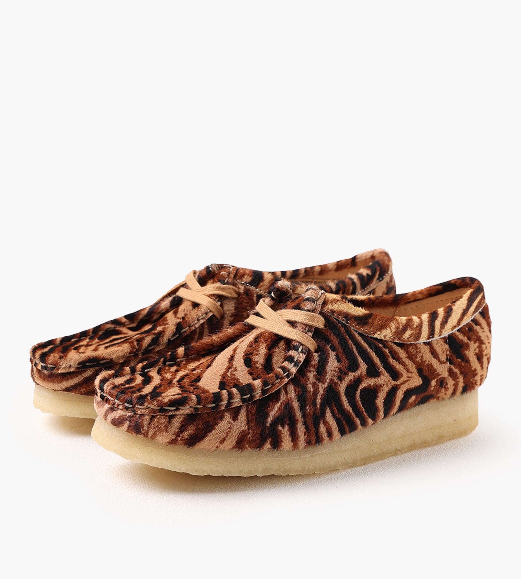 Clarks Originals Wallabee. Tiger Print