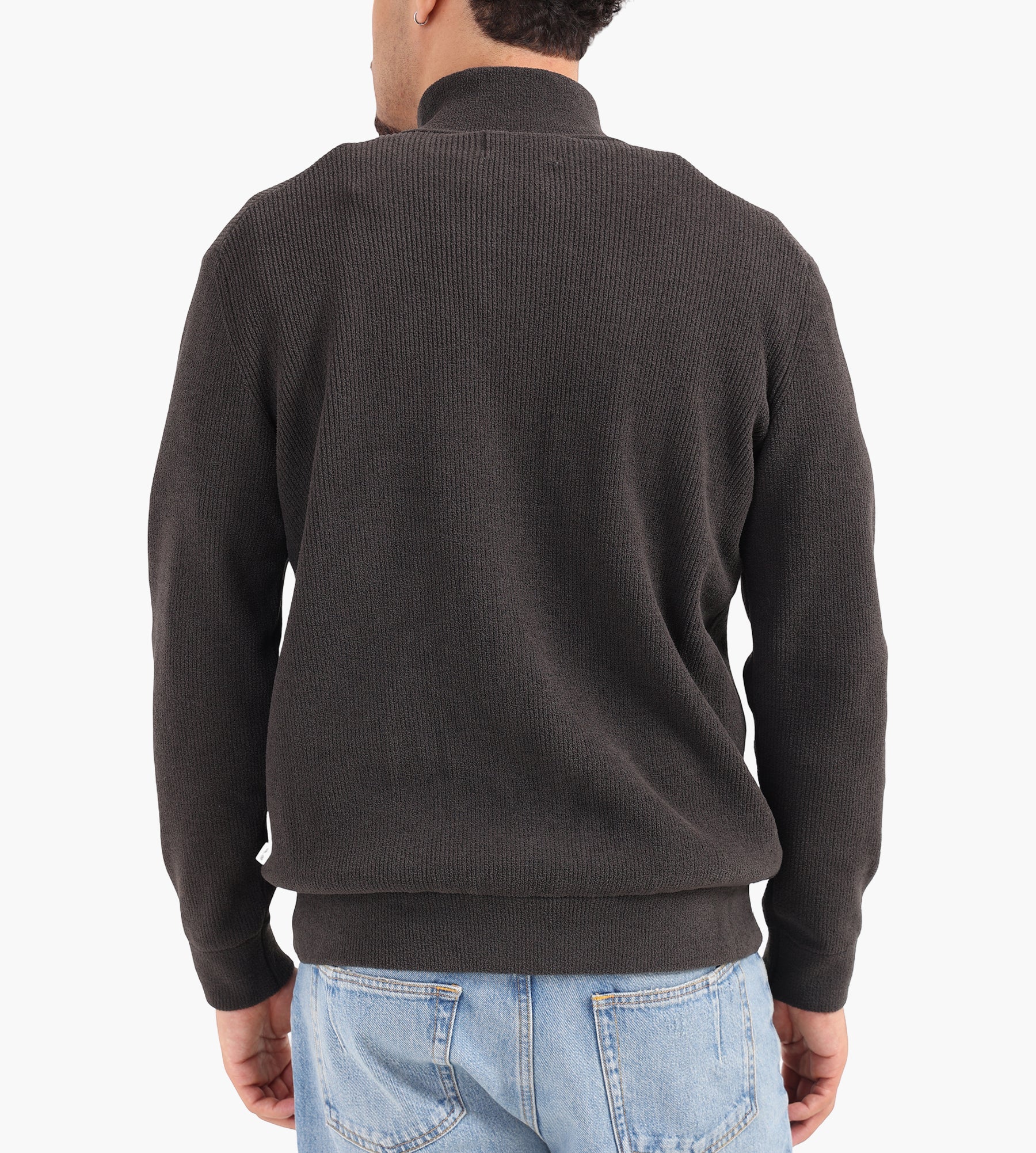 NN.07 Danny Full zip 6429 Knit Dark Army