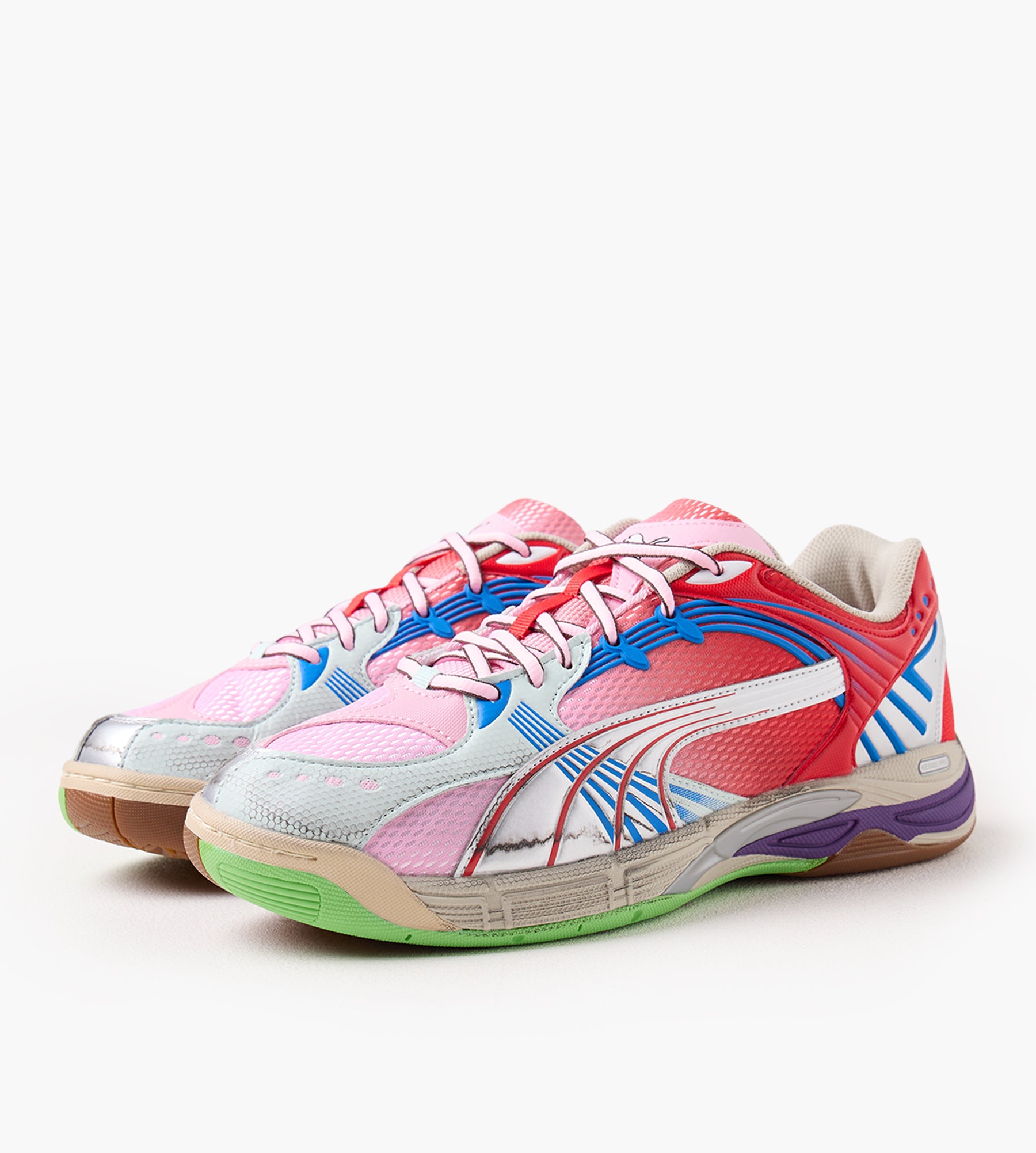 Puma Kessel Pro Pink Shimmer For All Time Red