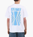 Arte Antwerp Abstract Back Print T-shirt White