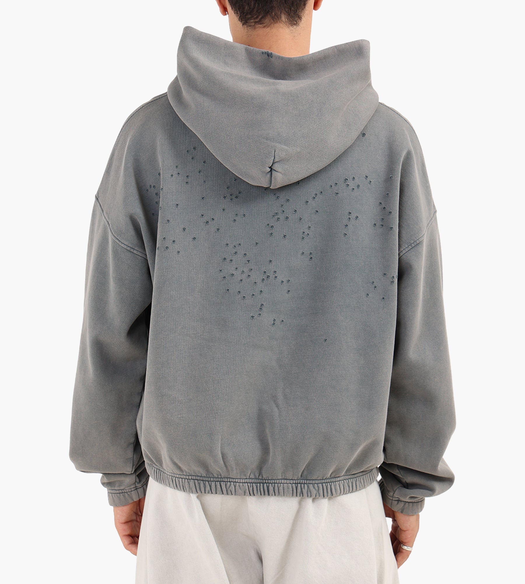 Satisfy MothTech Hoodie Faded Black