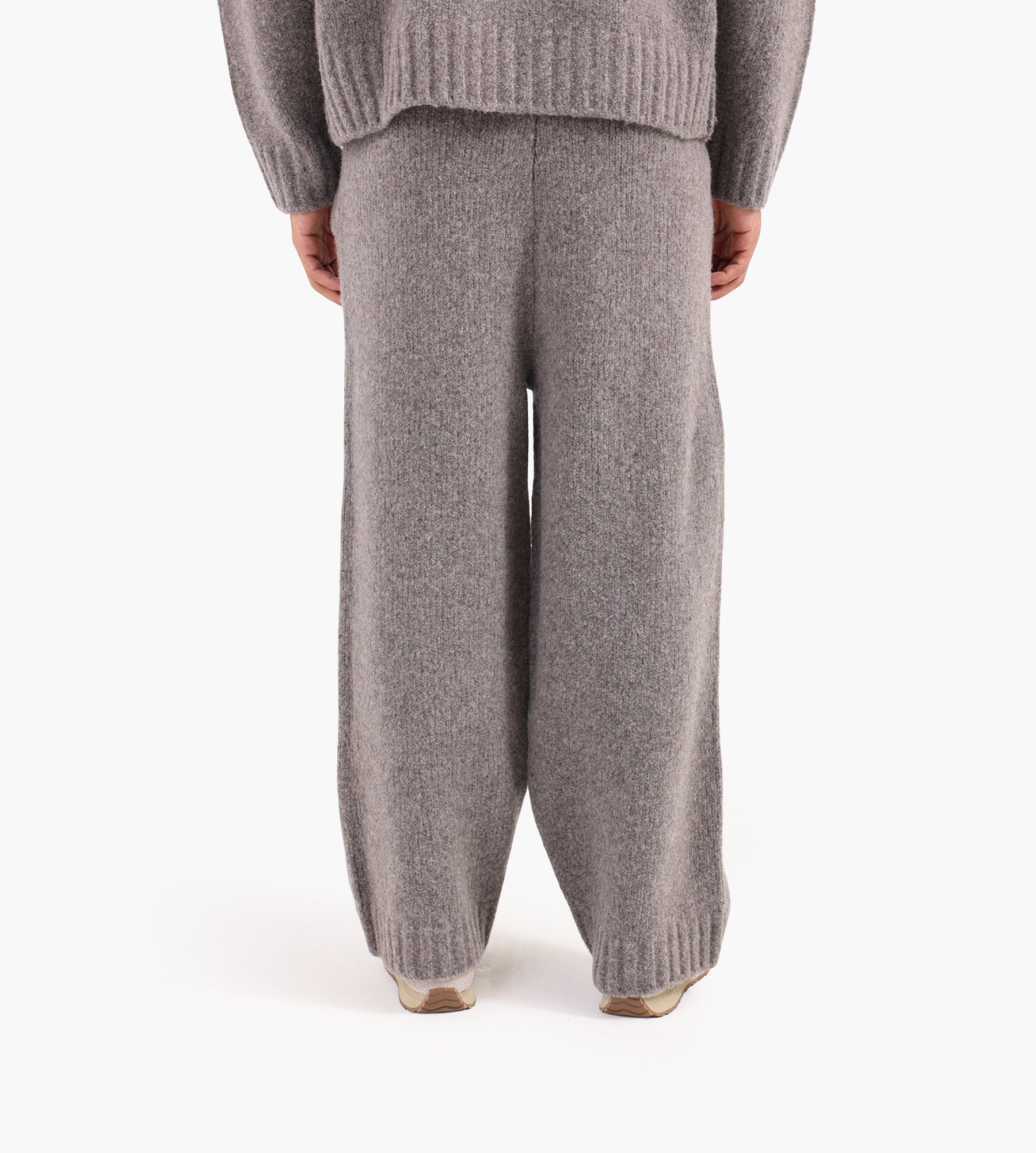 Seventh Wool Knit Stacks Latte Grain