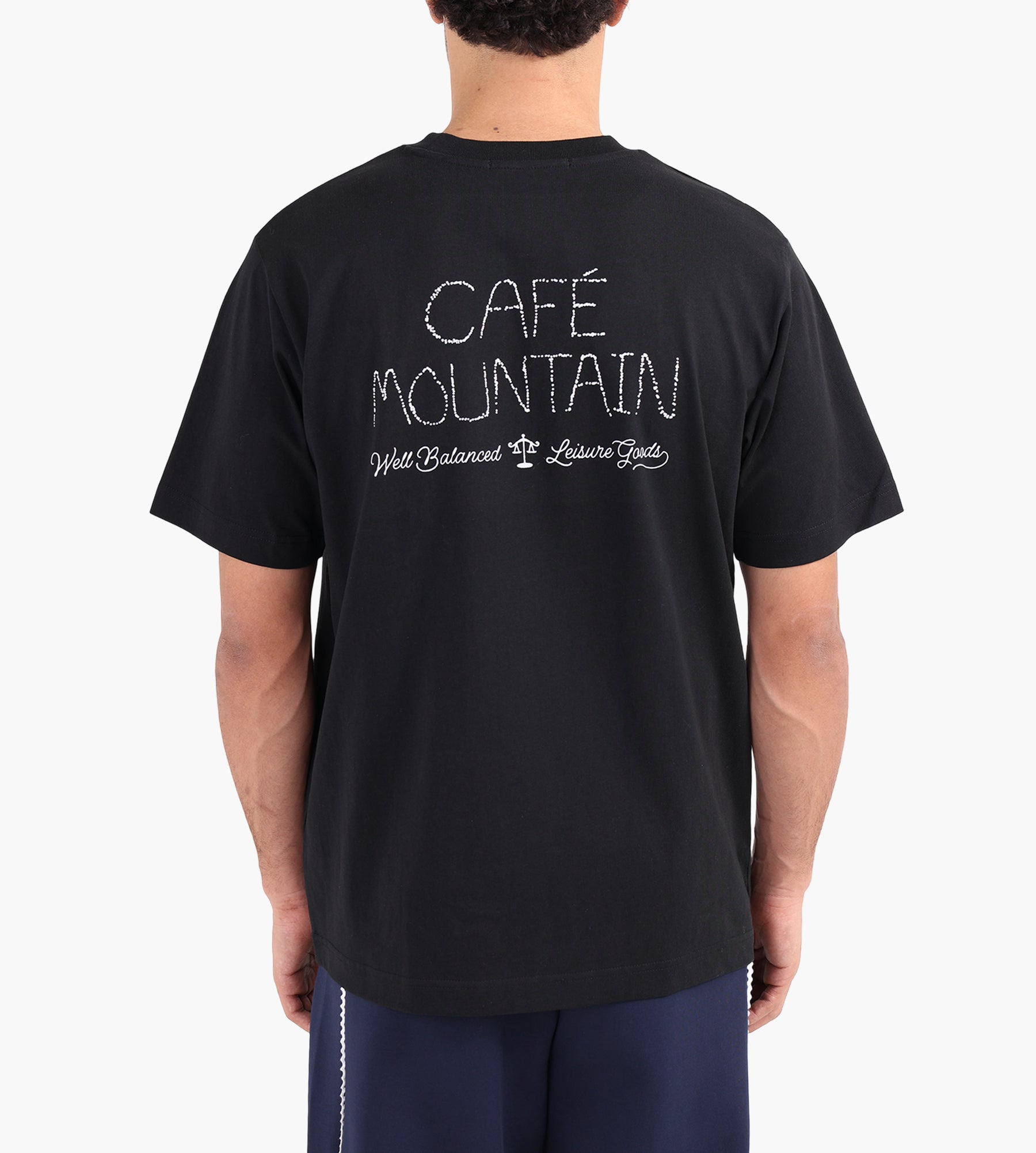 Café-Mountain Wblg Souvenir Tee Black