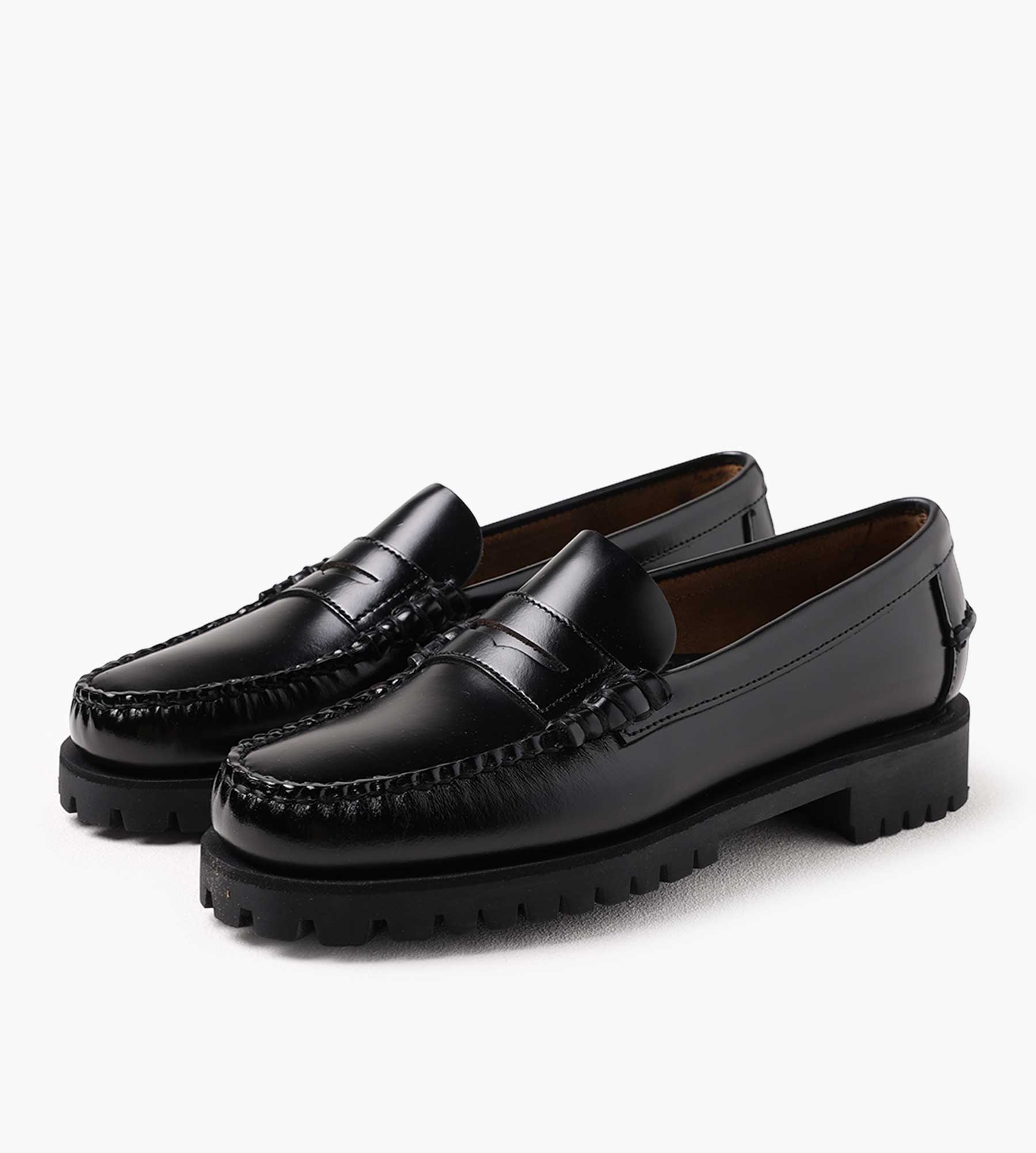 Sebago Dan Lug Woman Black