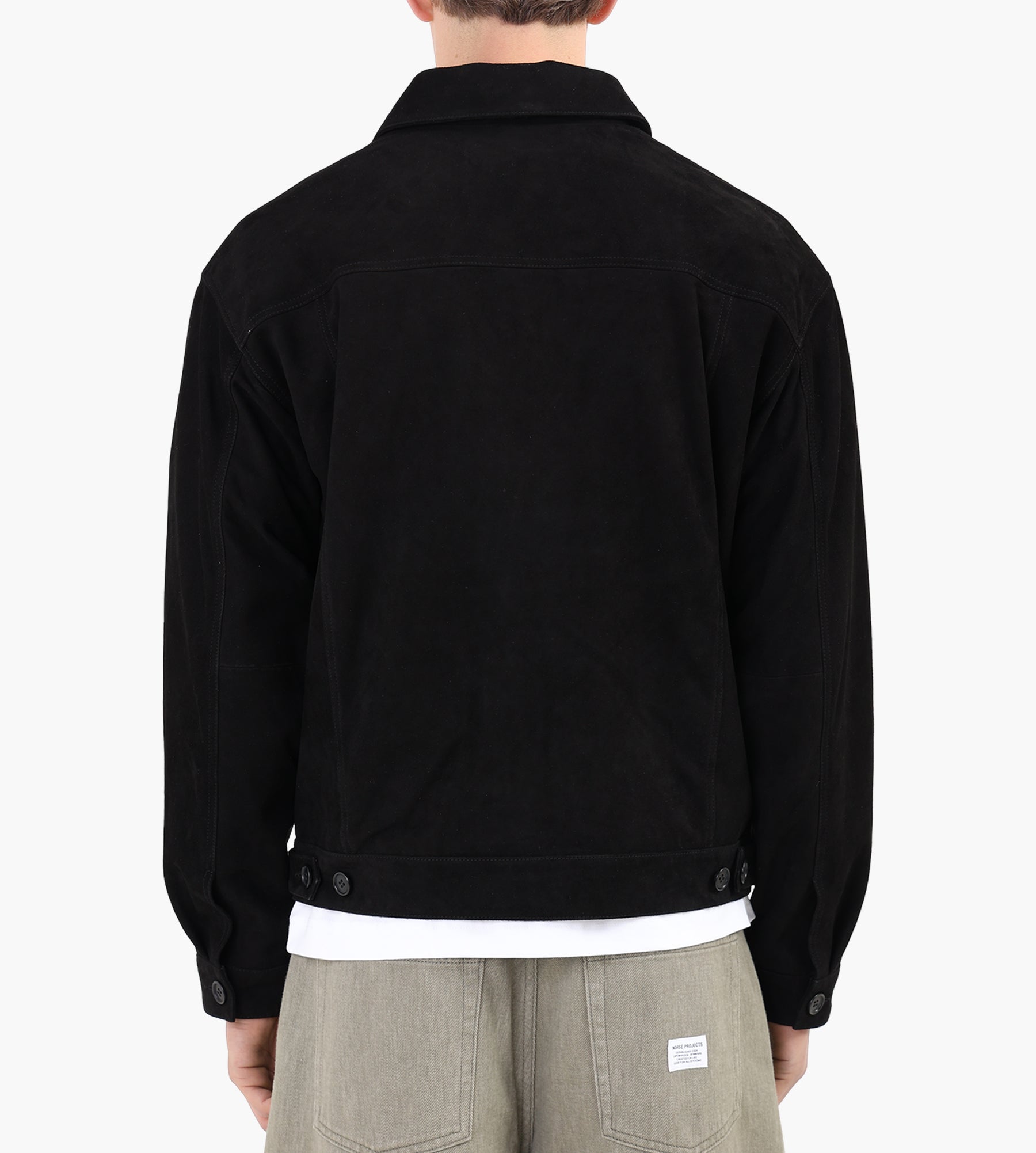 NN.07 Roy Leather Jacket 90031 Black