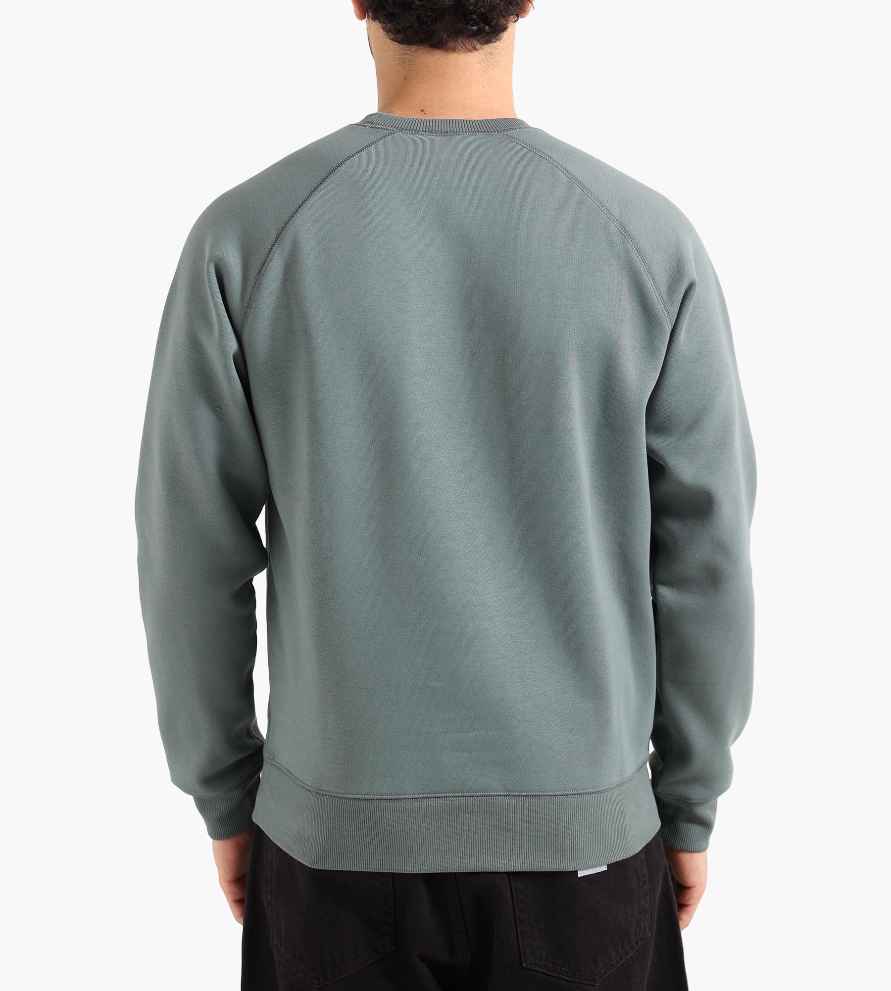 Carhartt WIP Chase Sweater Velvet Green Gold