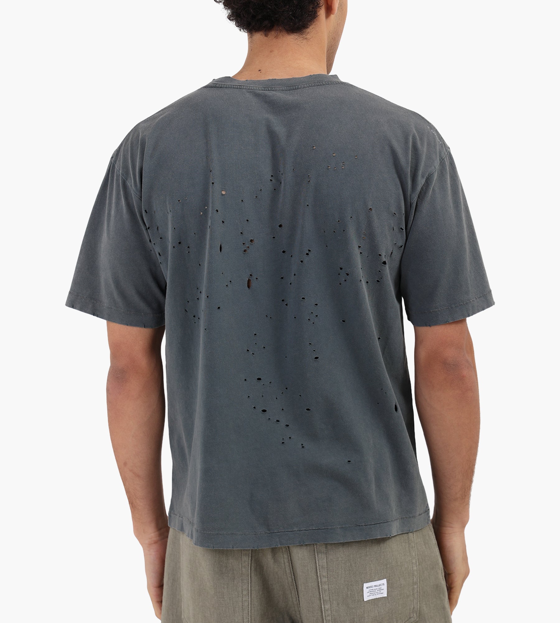 Satisfy MothTech T-Shirt Faded Black 01A02