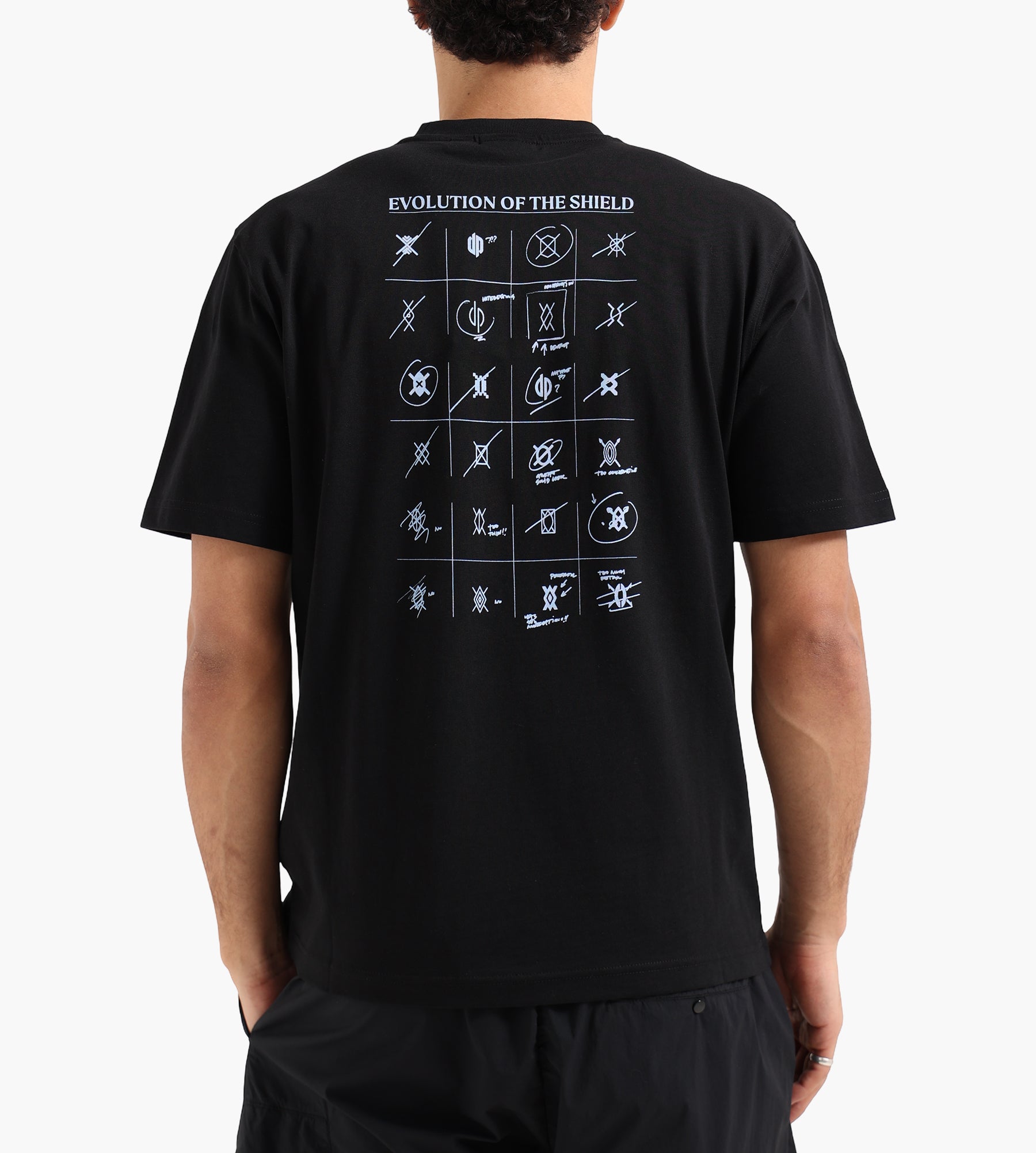 Daily Paper Shield Evolution Tee Black