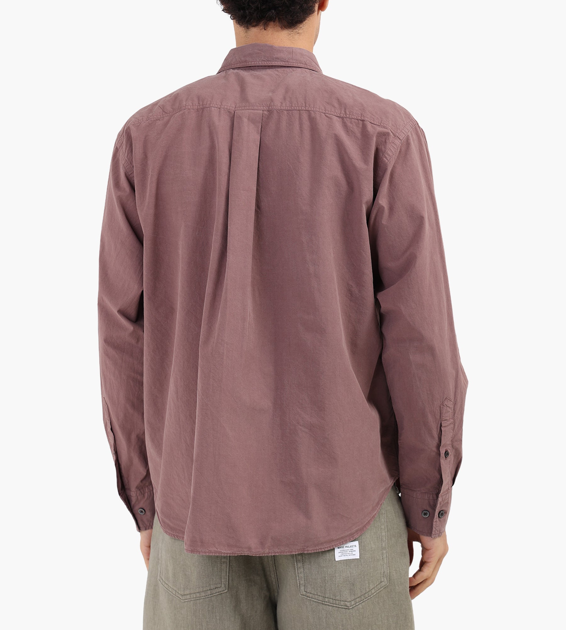 Norse Projects Falster Tencel Oversize Shirt Peppercorn