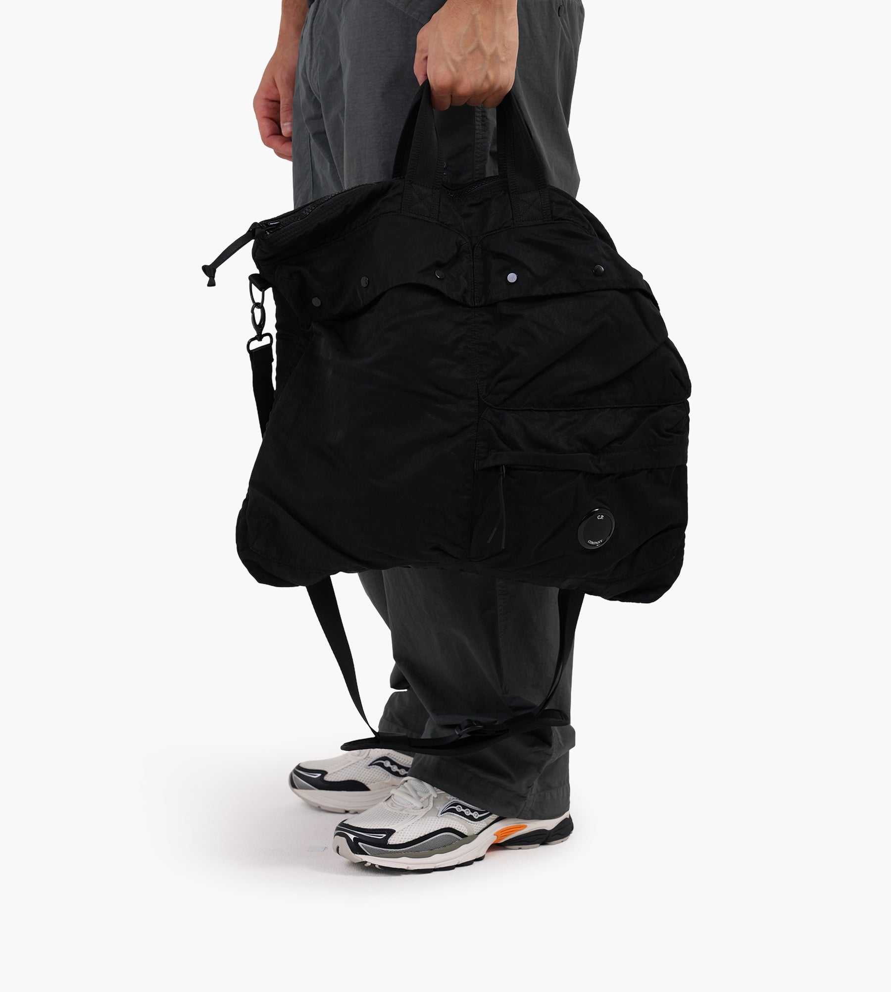 C.P. Company Nylon B Tote Bag Black