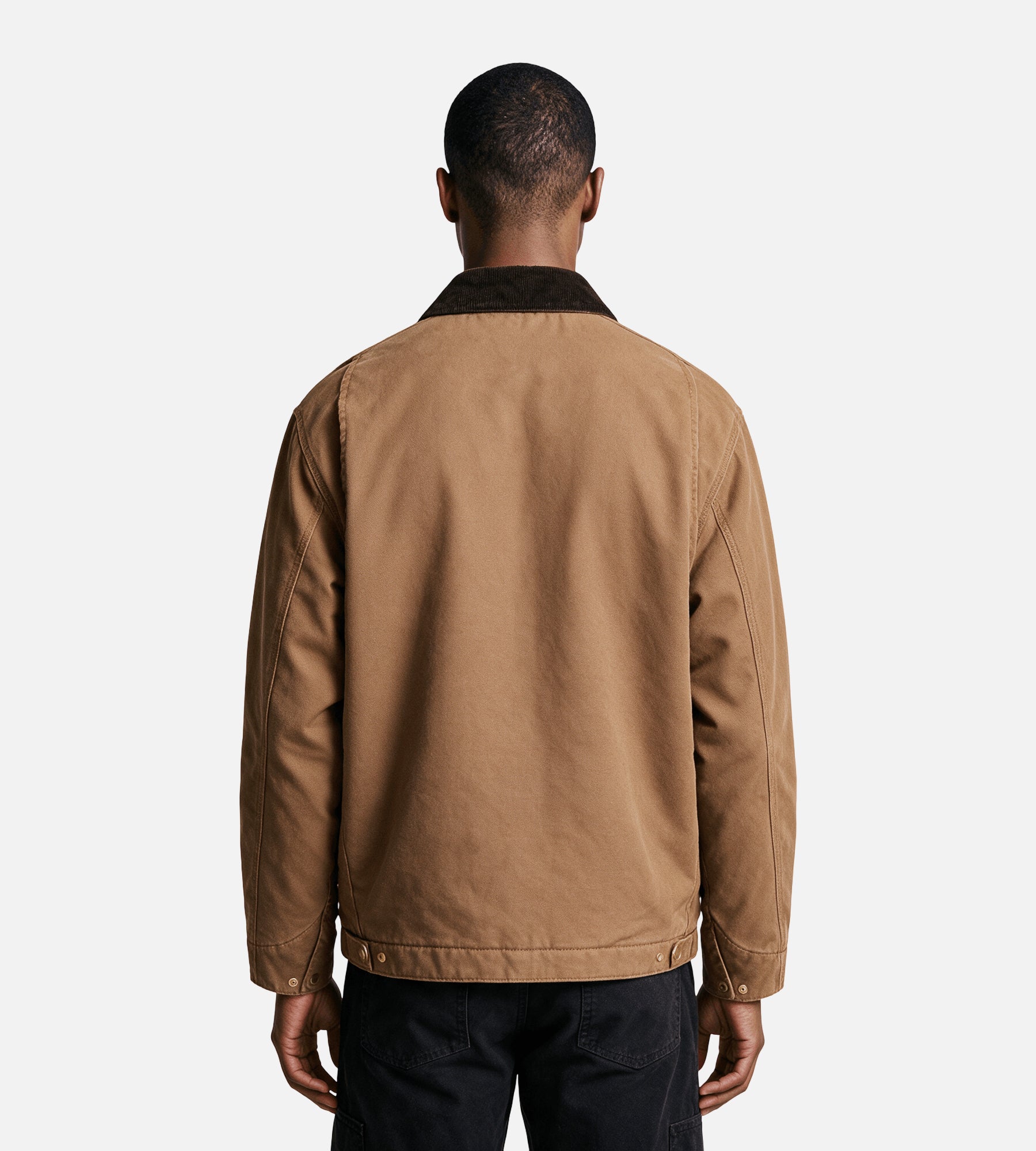 Carhartt WIP OG Detroit Jacket Wip H Brown Tobacco Stone Canvas