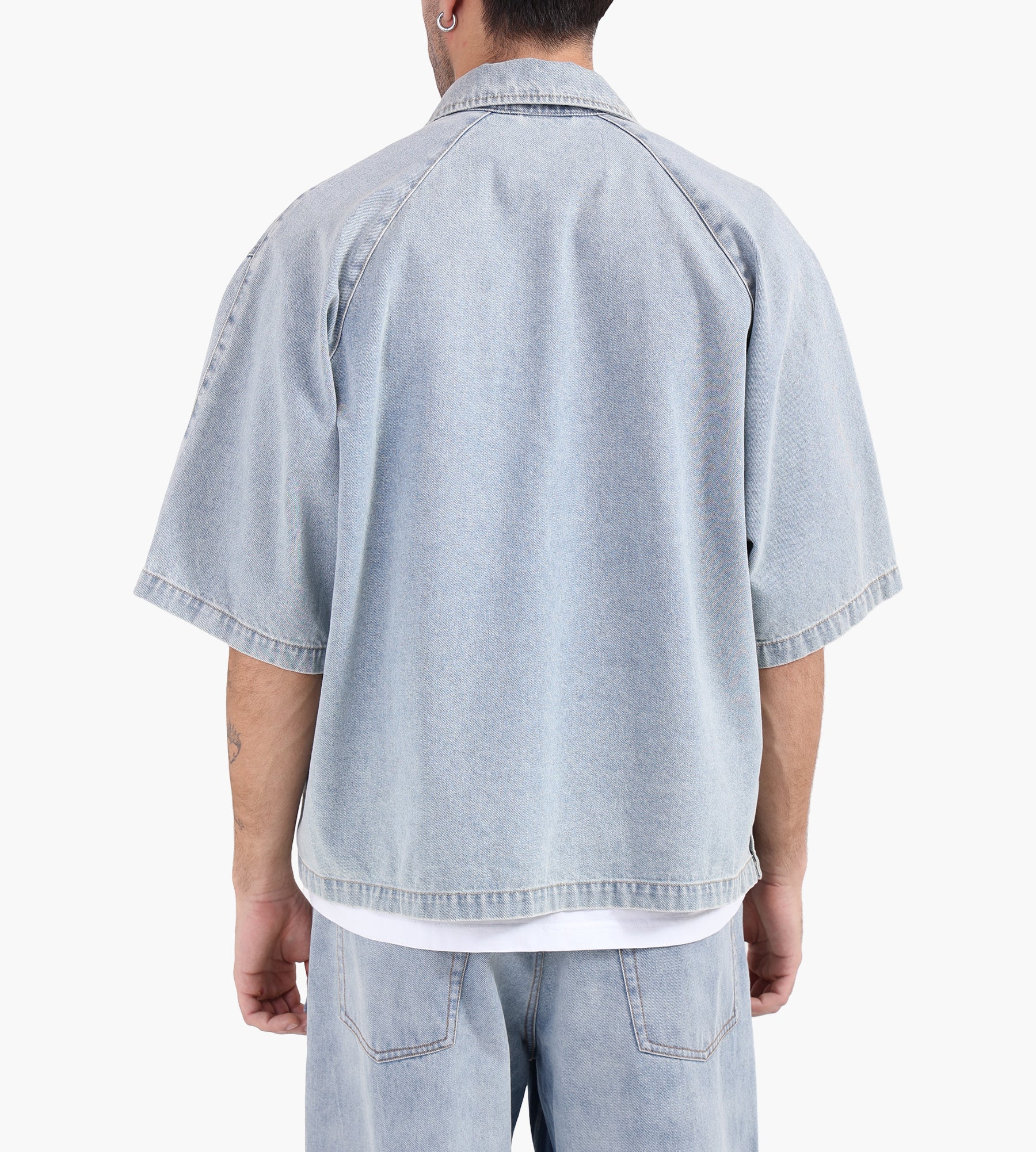 New Amsterdam Surf Association Lyocell Short Sleeves Light Blue