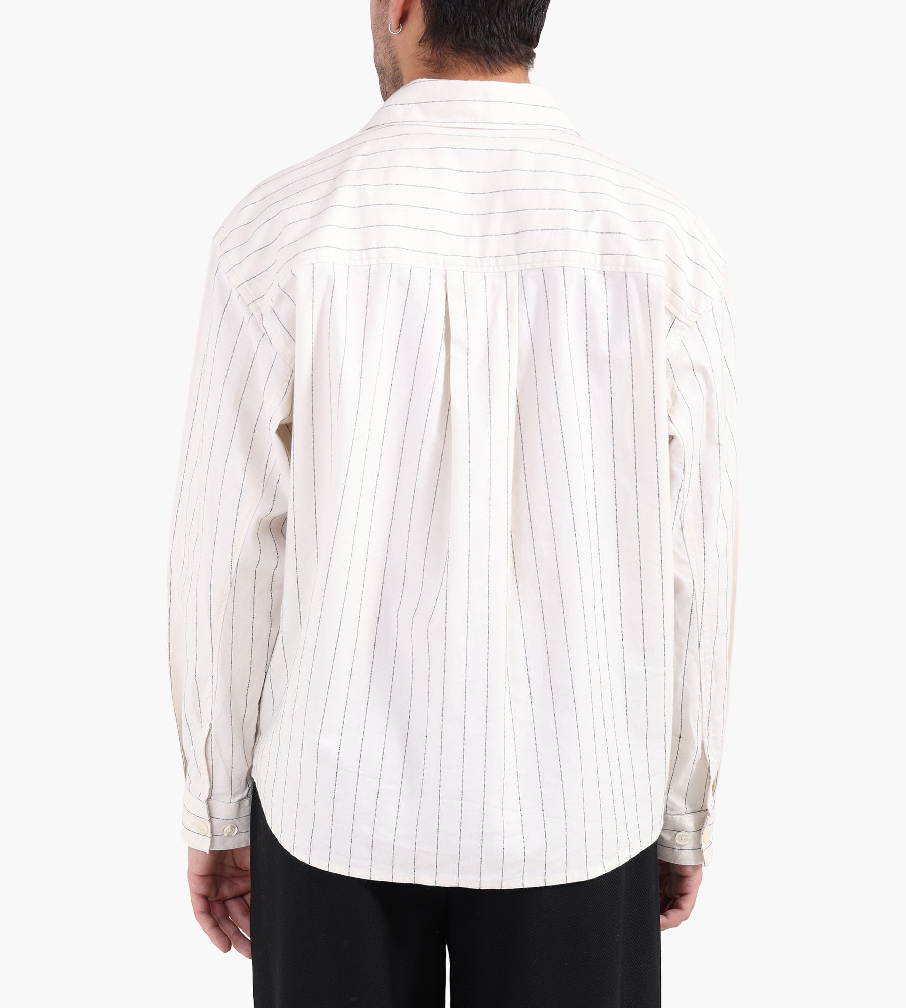 Libertine-Libertine Venture 3568 Shirt Off White Black Boucle