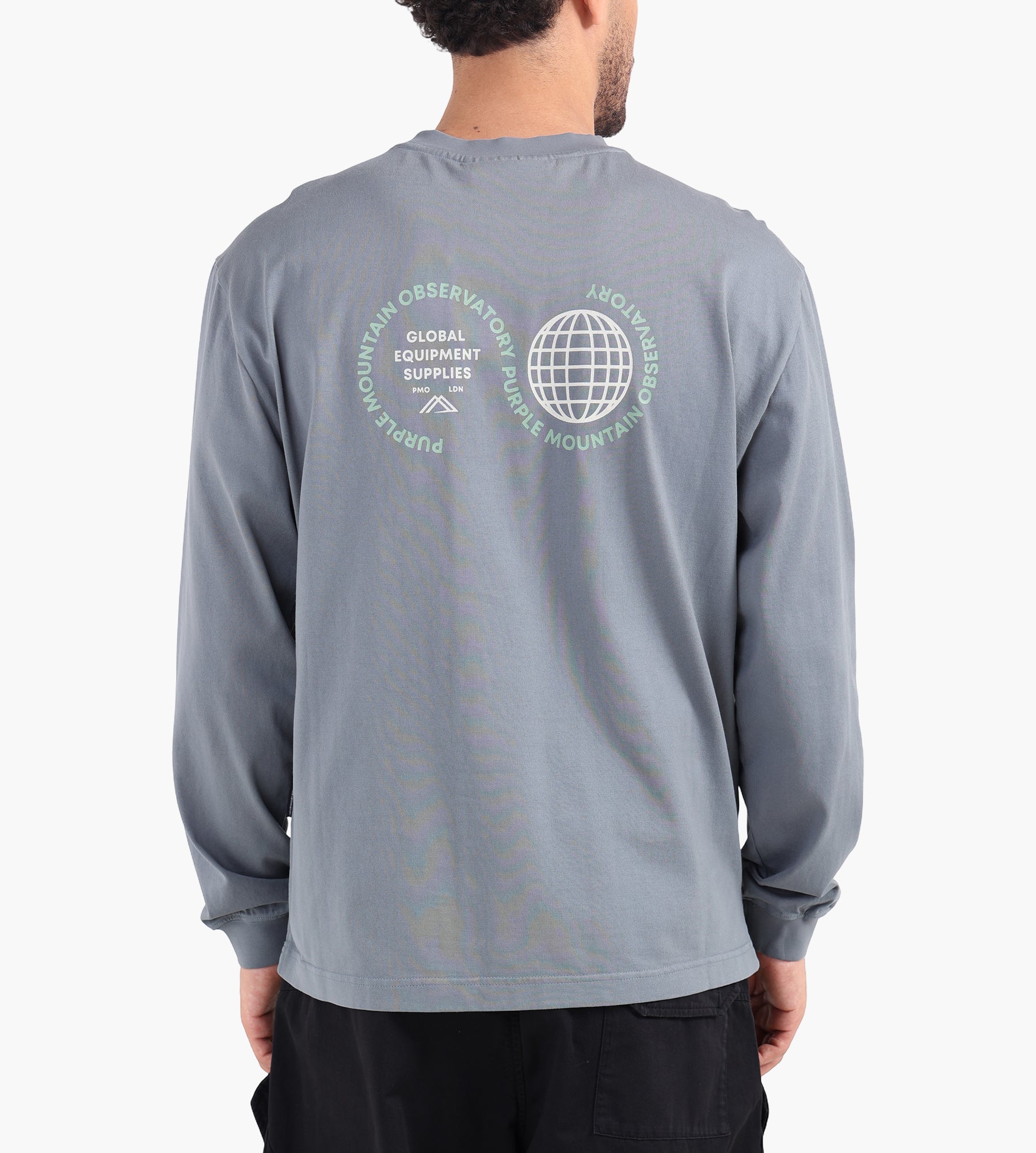 Purple Mountain Observatory Globe Longsleeve Stormy