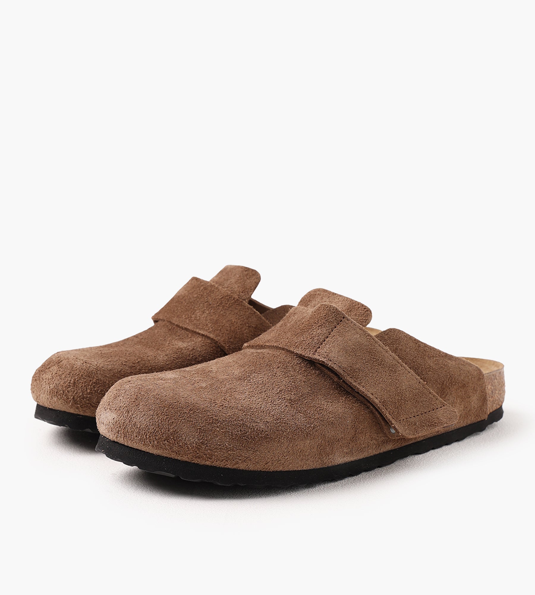 Birkenstock Loma Suede Leather Dark Tea