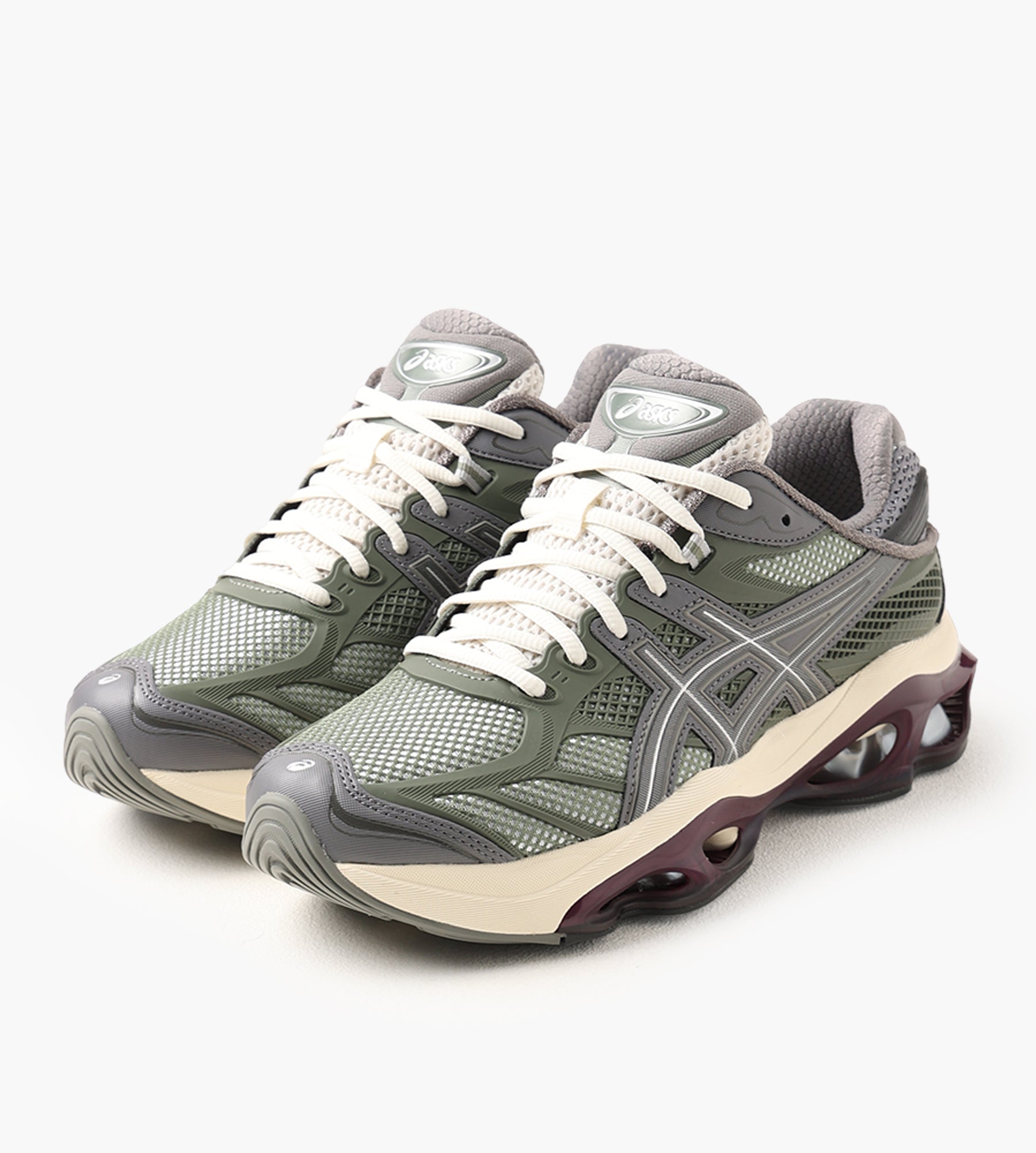 Asics Gel-Kinetic 2.0 Lichen Green Beniimo Purple
