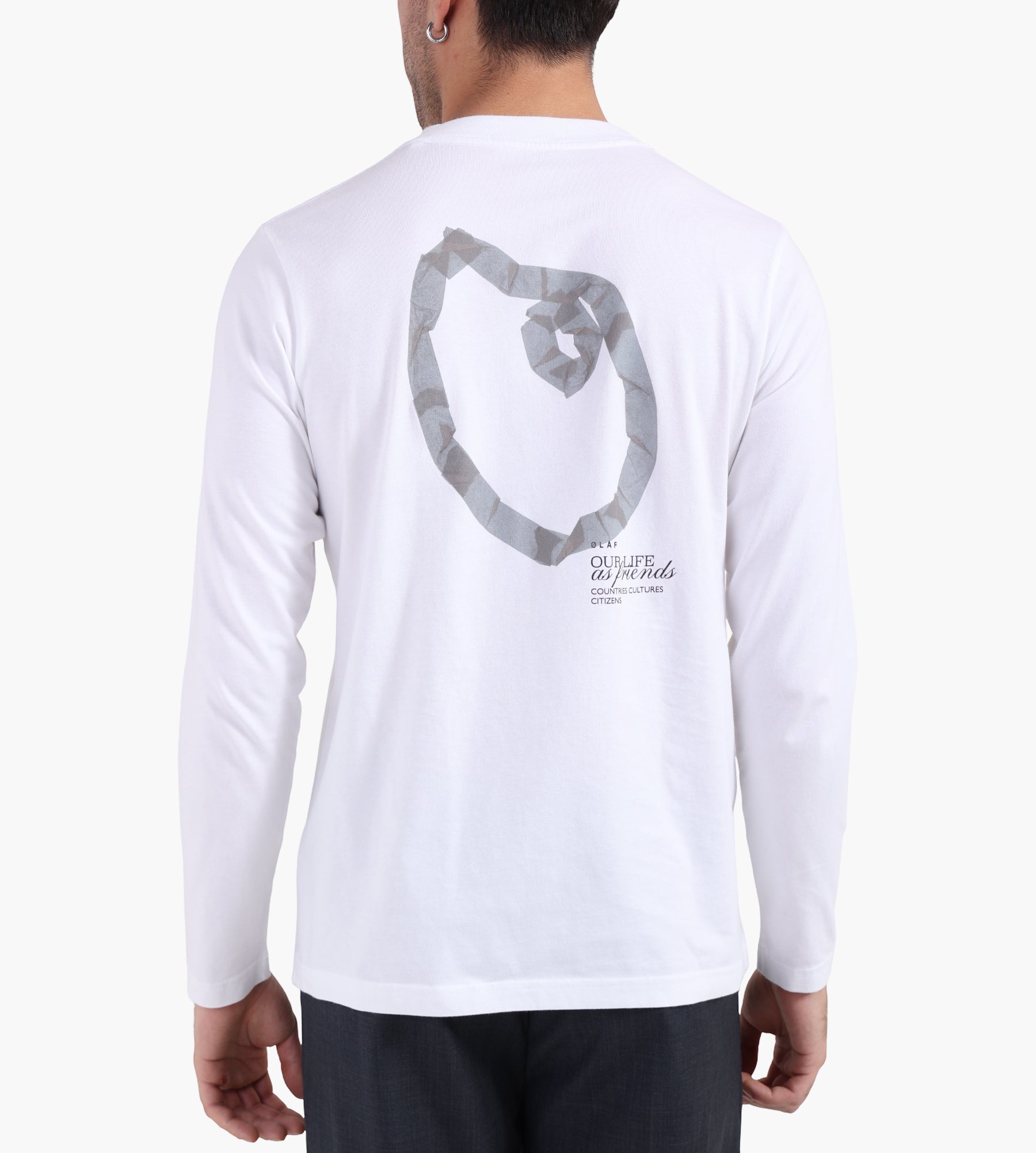OLAF Tape Palette Longsleeve Optical White