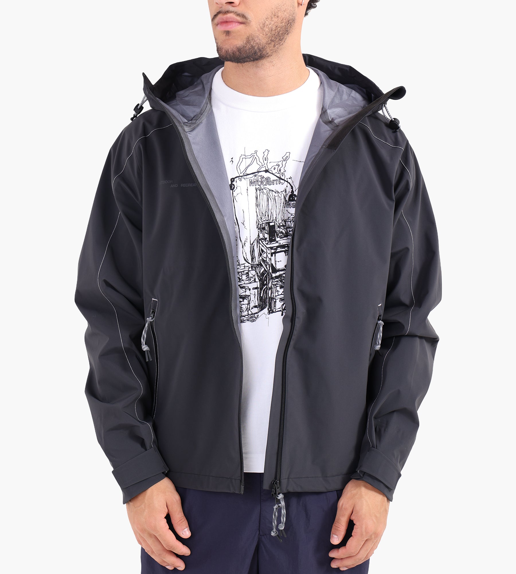 KA_YO Shell Jacket Black