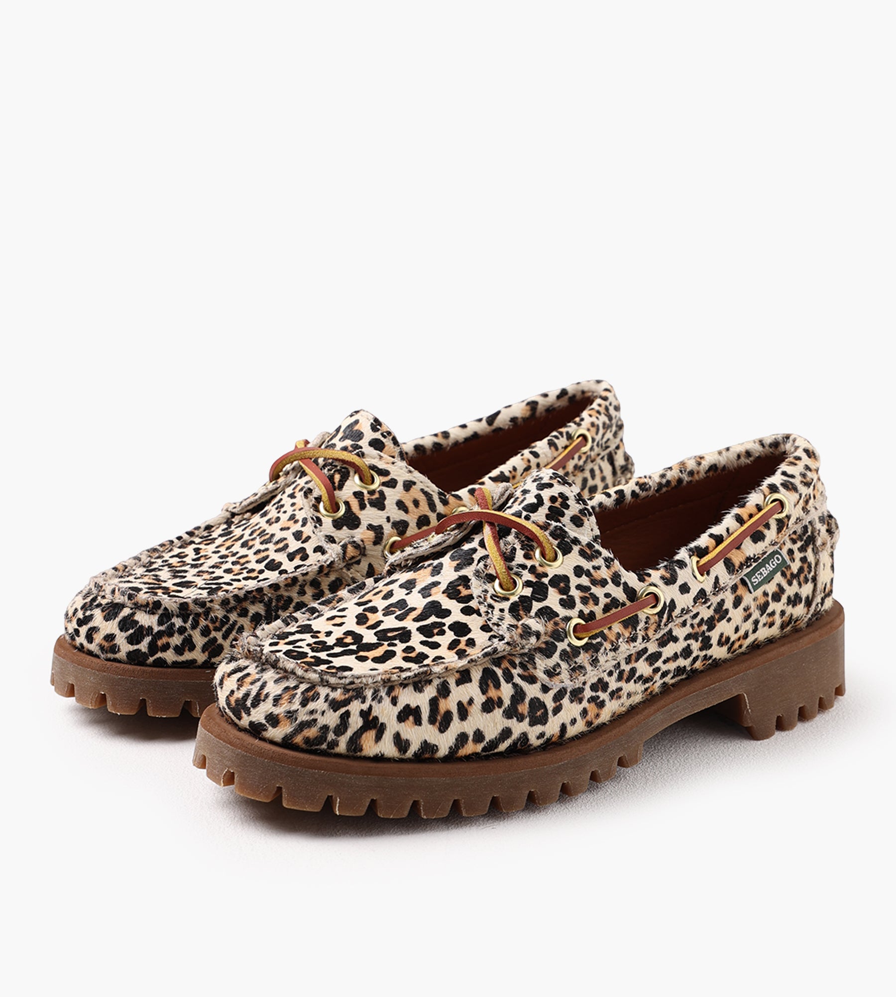 Sebago Ranger Wild Woman Brown Brunette Cheetah