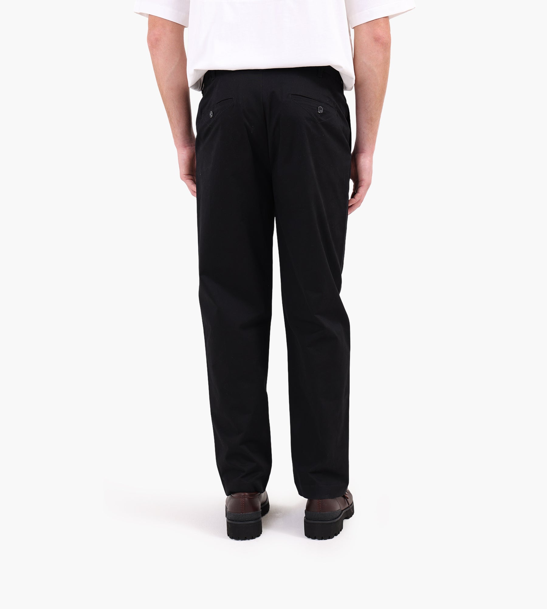 OLAF Regulart Pleated Pant Black