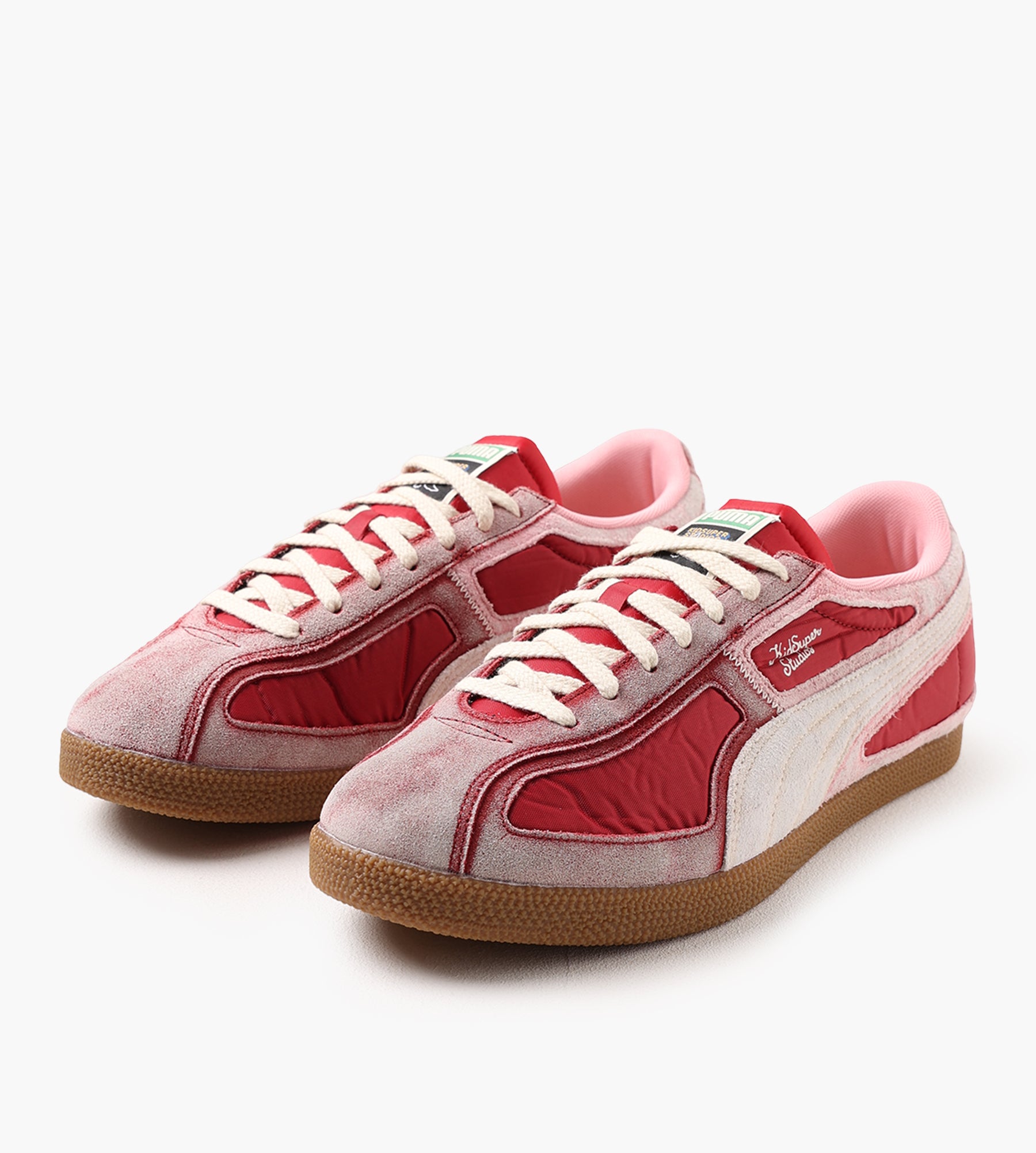 Puma Brasil Panels Kidsuper Dark Crimson Alpine Snow