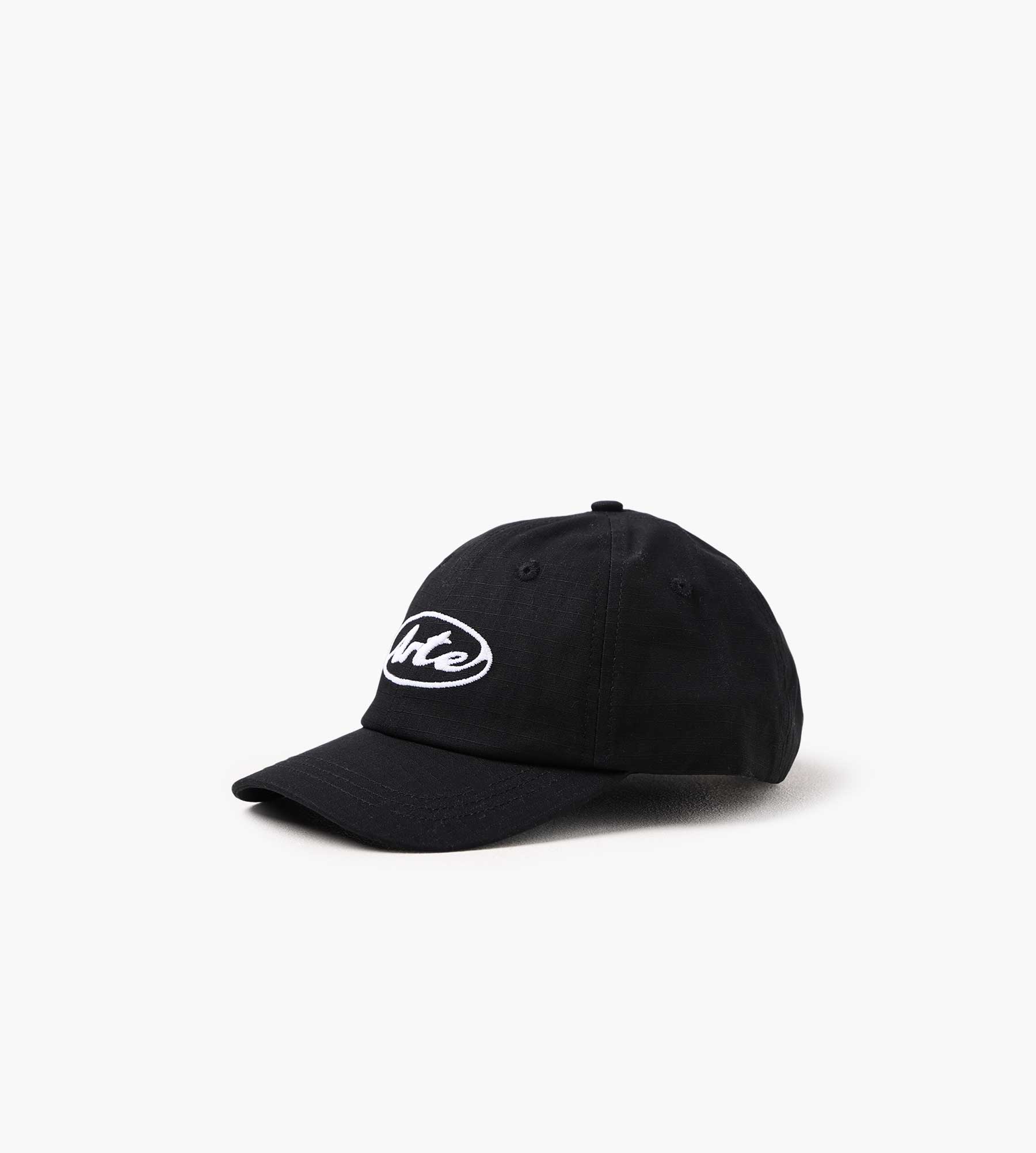 Arte Antwerp Round Logo Cap Black