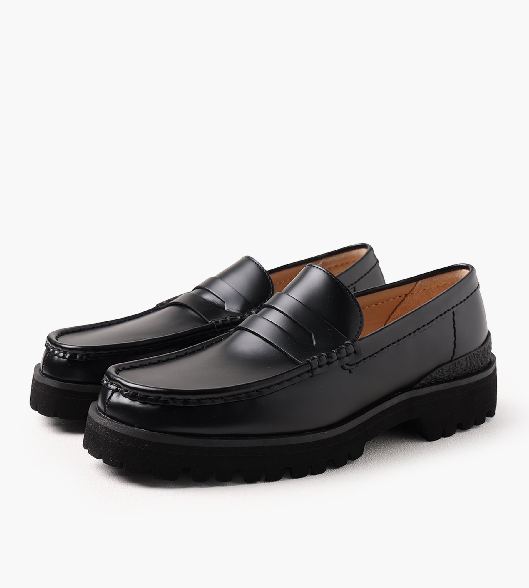 Clarks Originals Yukoner Penny Black Leather