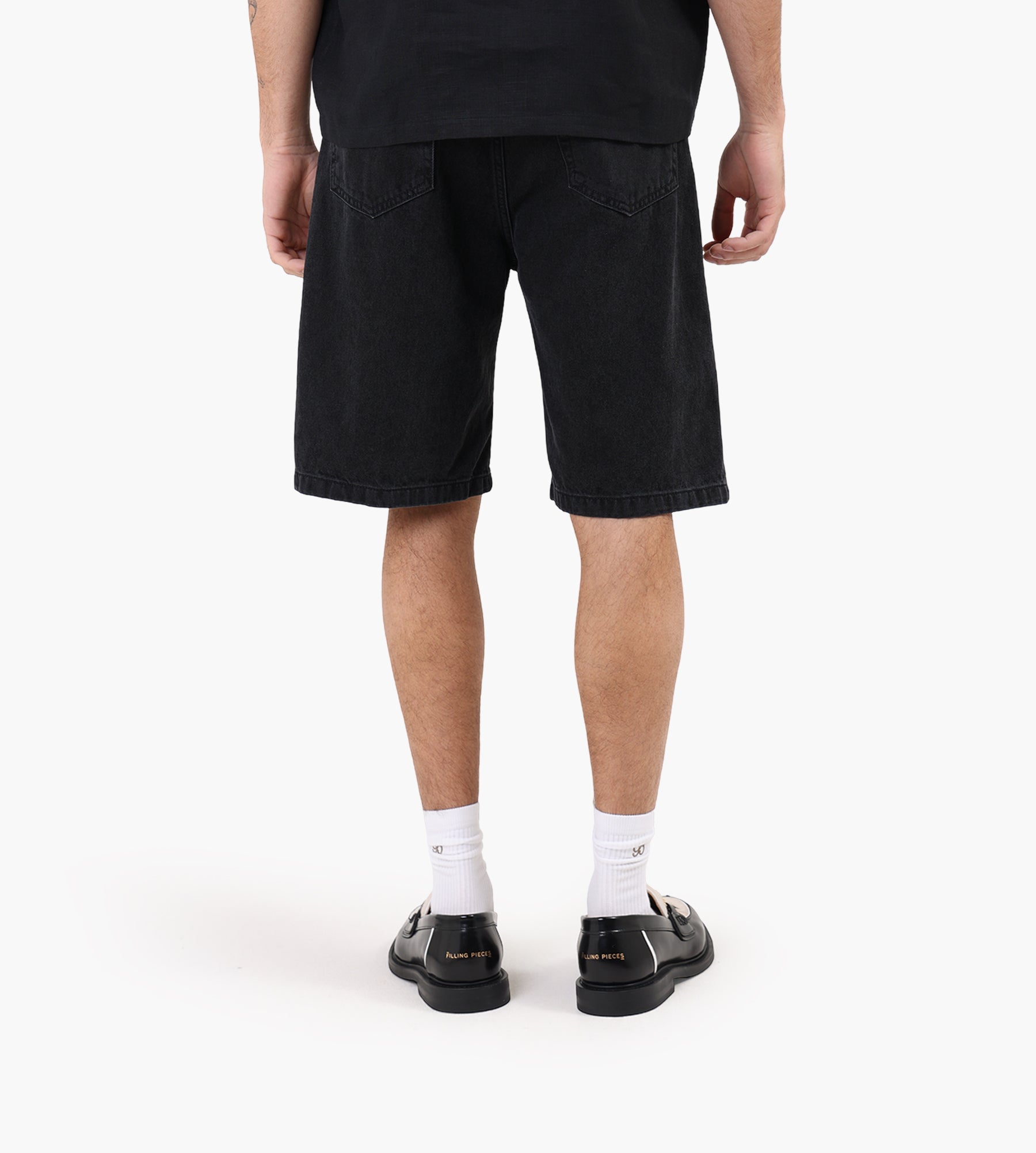 Carhartt WIP Landon Short Black Stone Washed