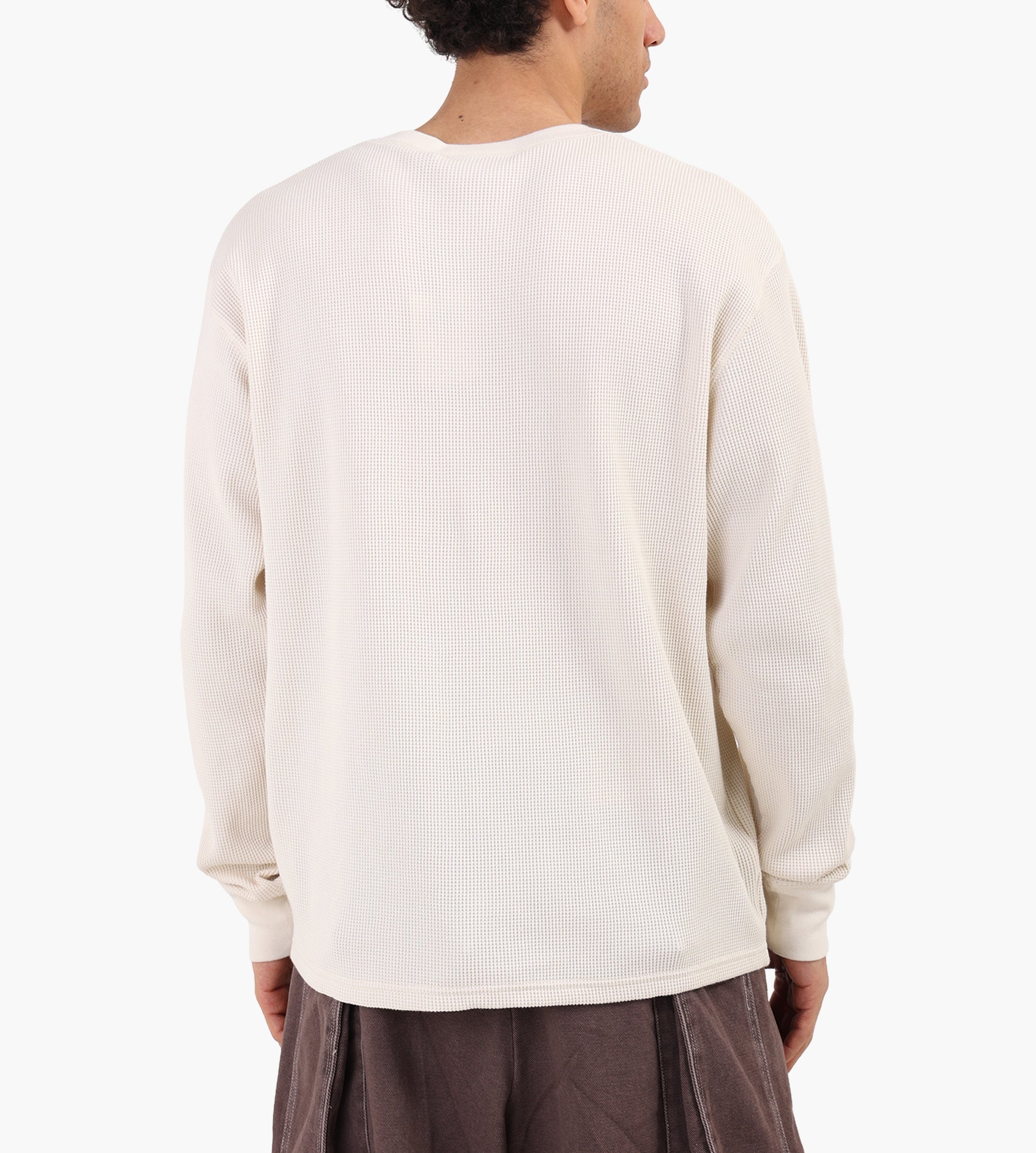Carhartt WIP Eightynine Waffle Longsleeve Natural Black
