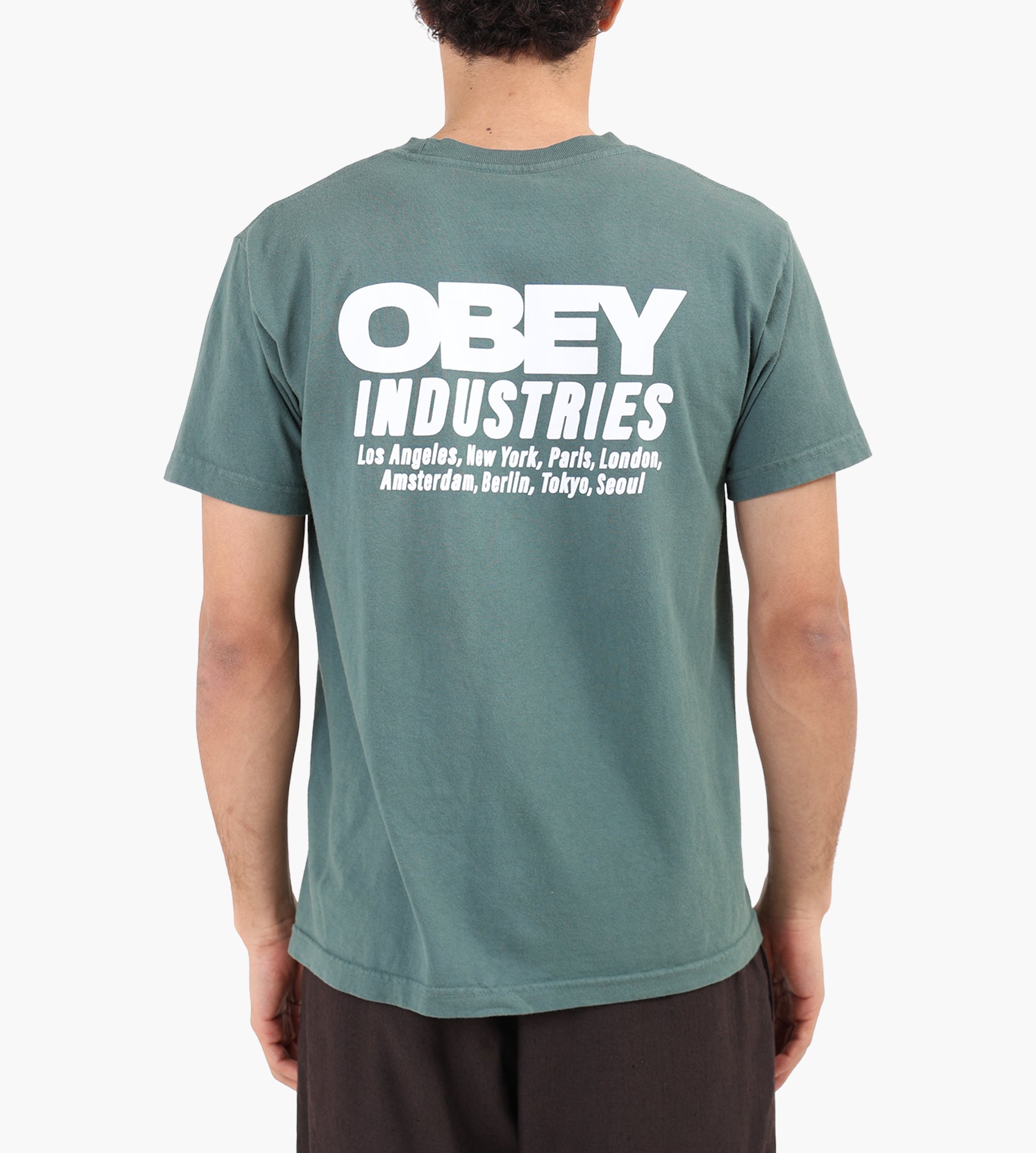 Obey Industries Tee Pigment Rainforest