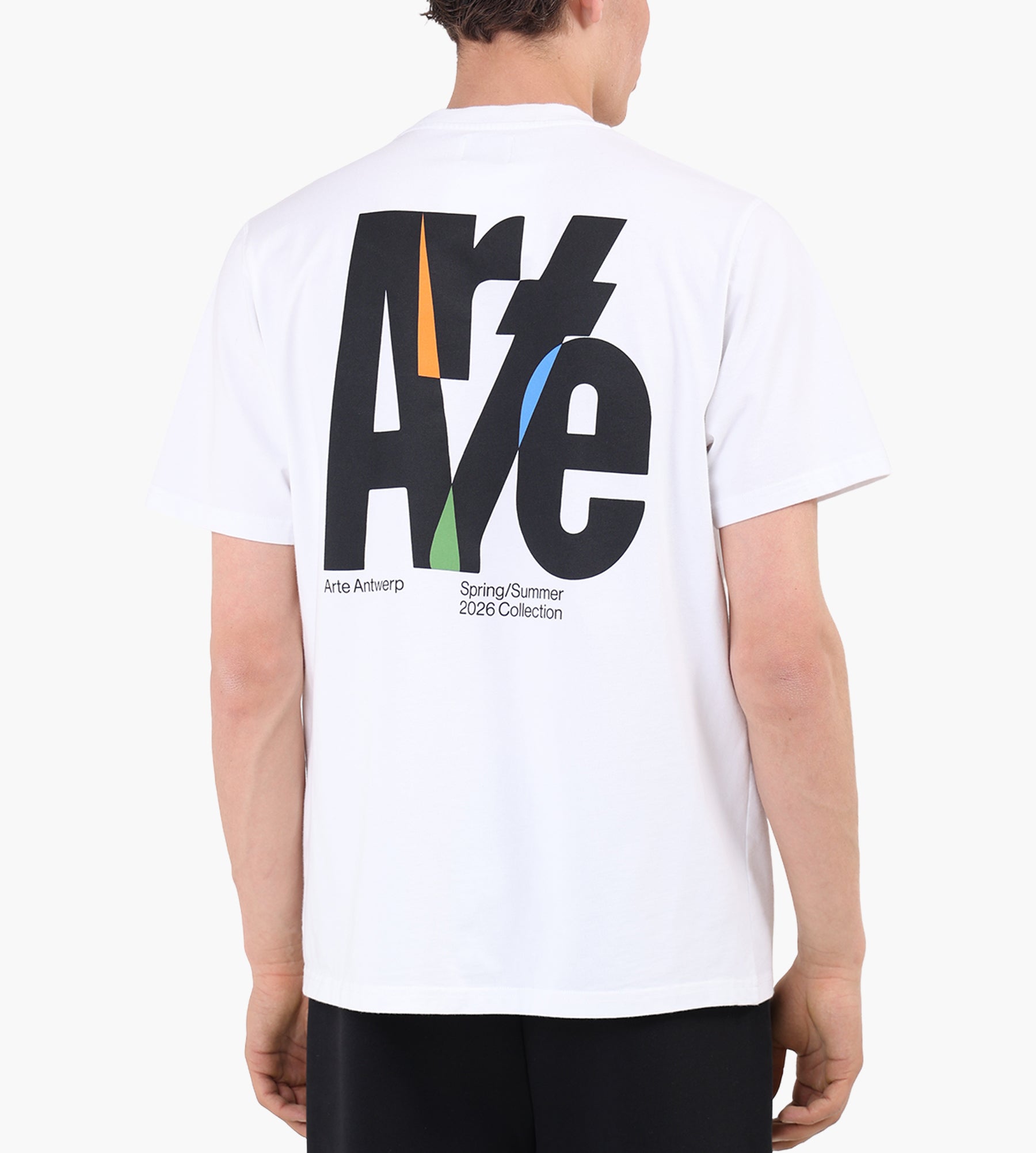 Arte Antwerp Big Logo Back T-shirt White