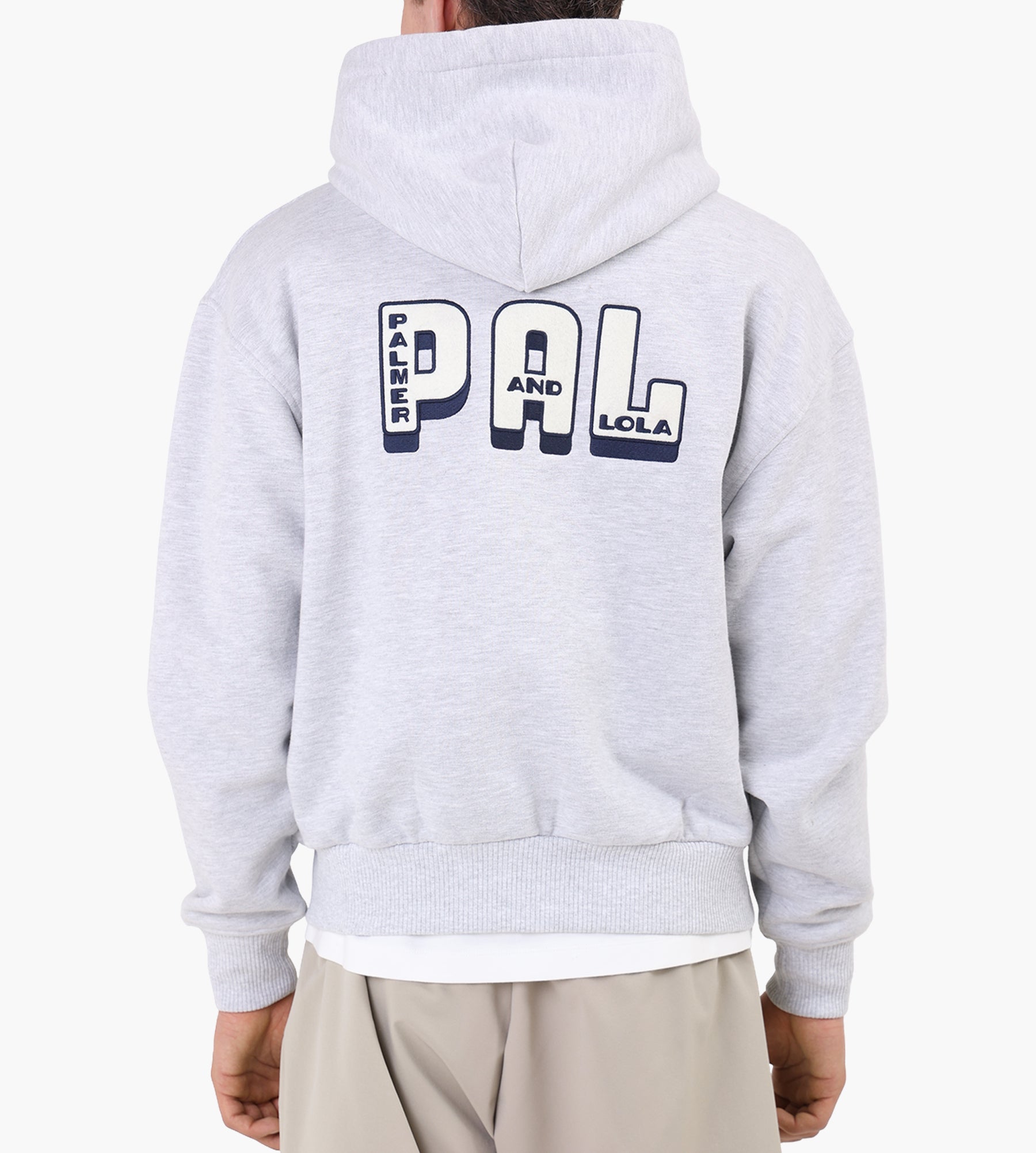 PAL Sporting Goods Hit And Run Full Zip Hoody Light Gray Marl