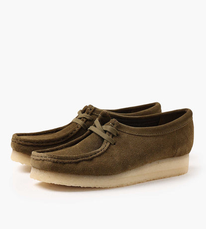 【新品・未使用】Clarks Wallabeeスウェード オリーブ25.0㎝ Clarks Originals Wallabee. Olive Suede