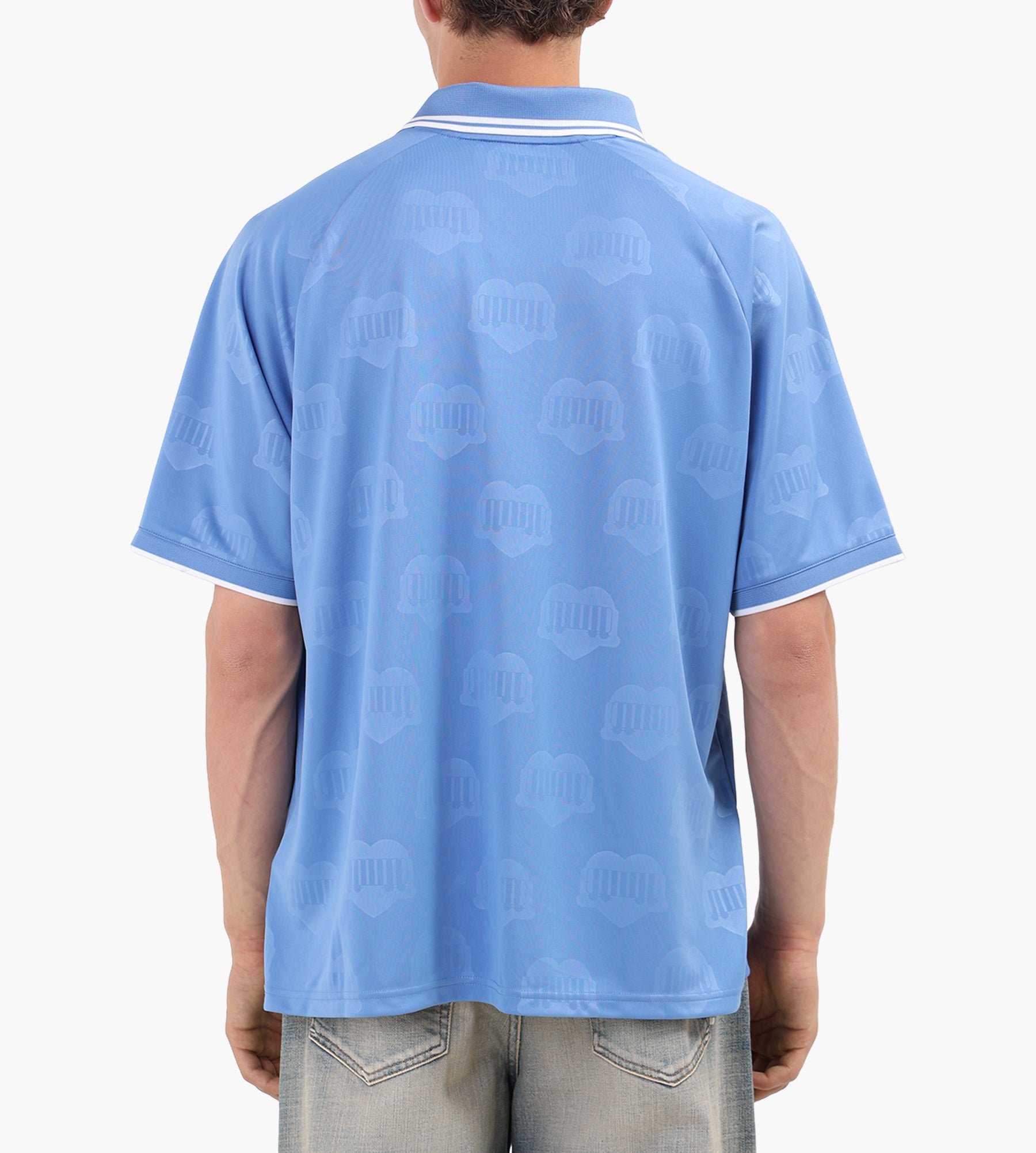 Carhartt WIP Terrace Football T-shirt Heart Train Jacquard Curacao