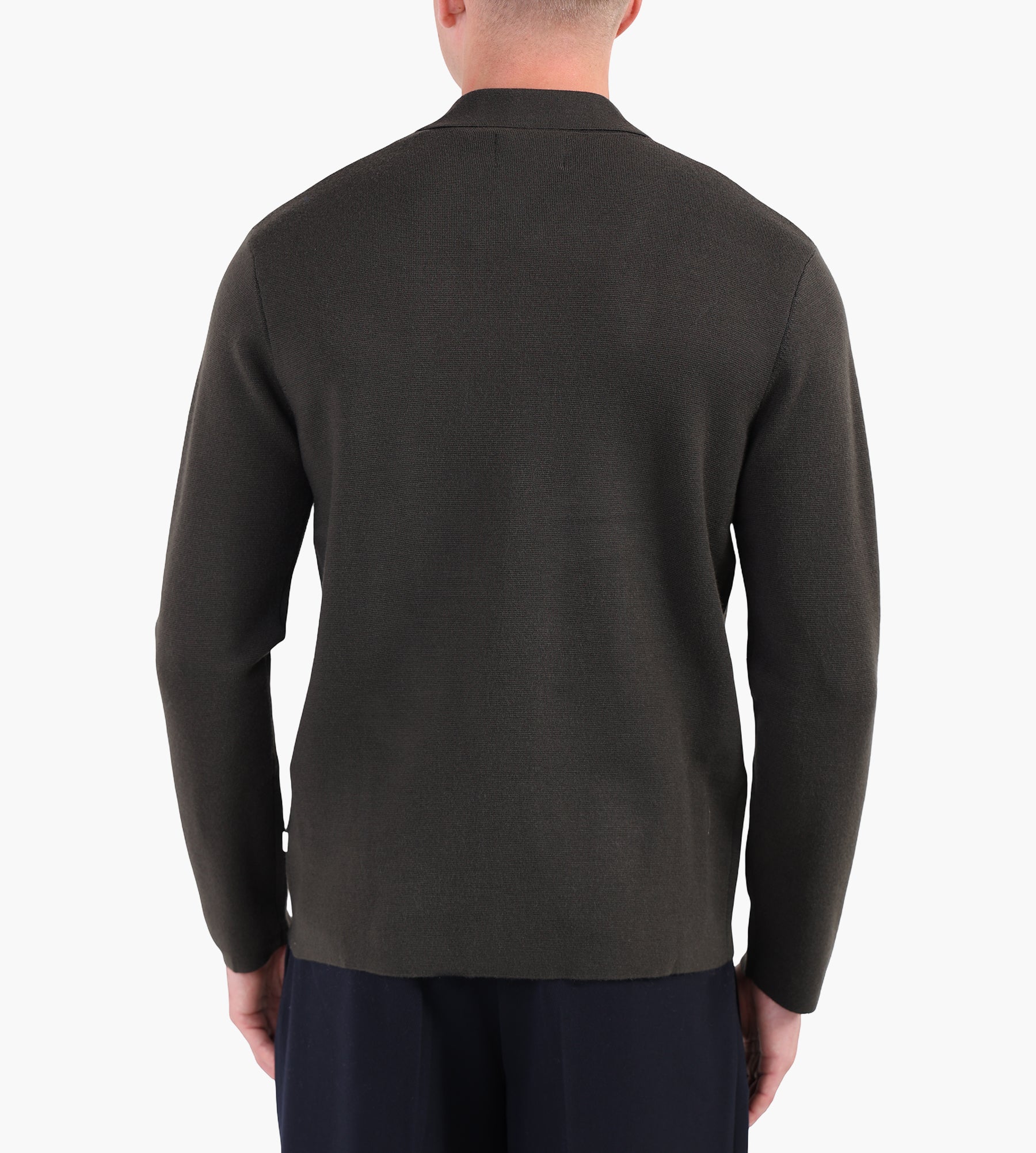 NN.07 Jonas 6530 Cardigan Dark Army