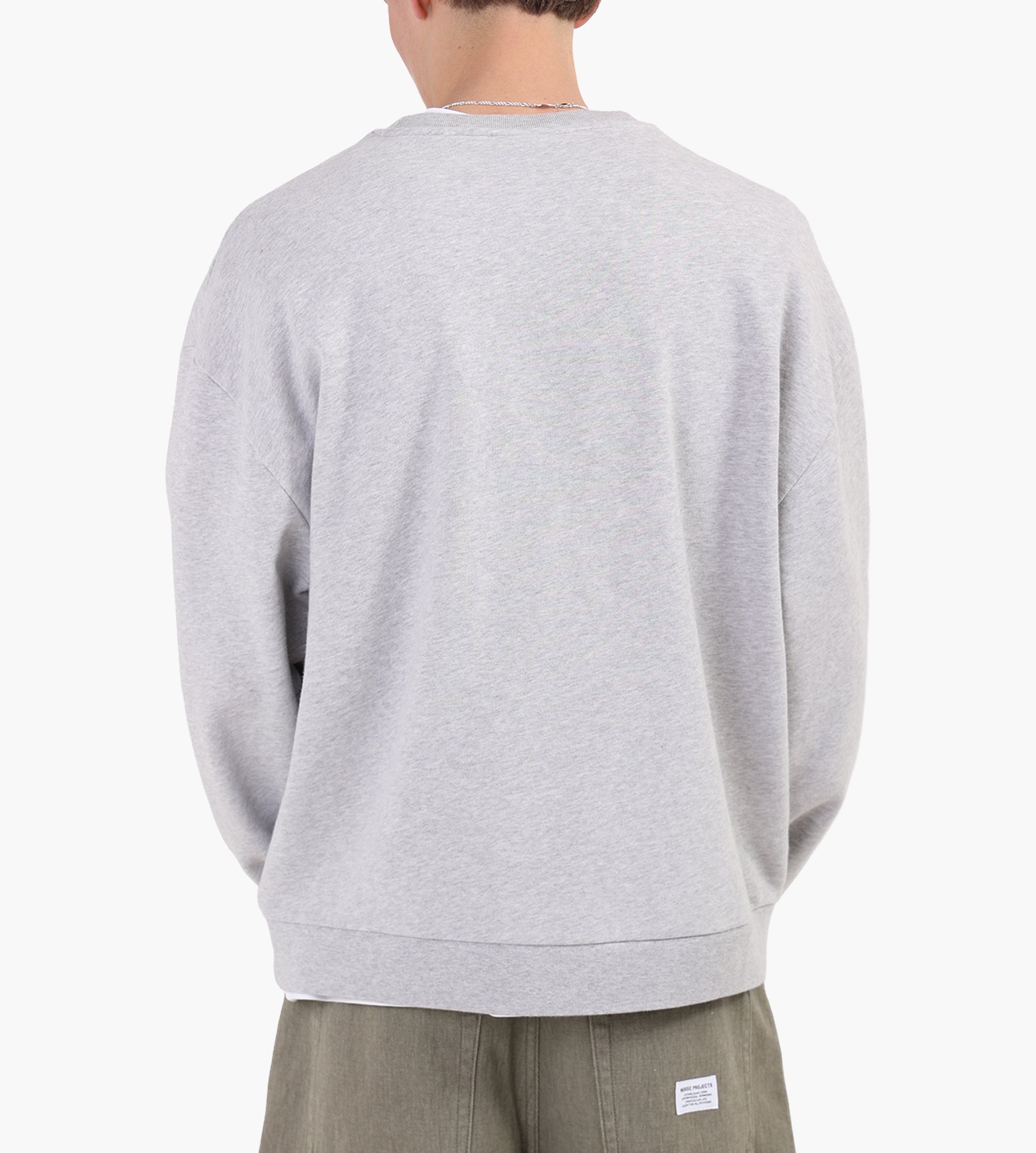 Wild Animals Panda Adult Sweater  Heather Grey